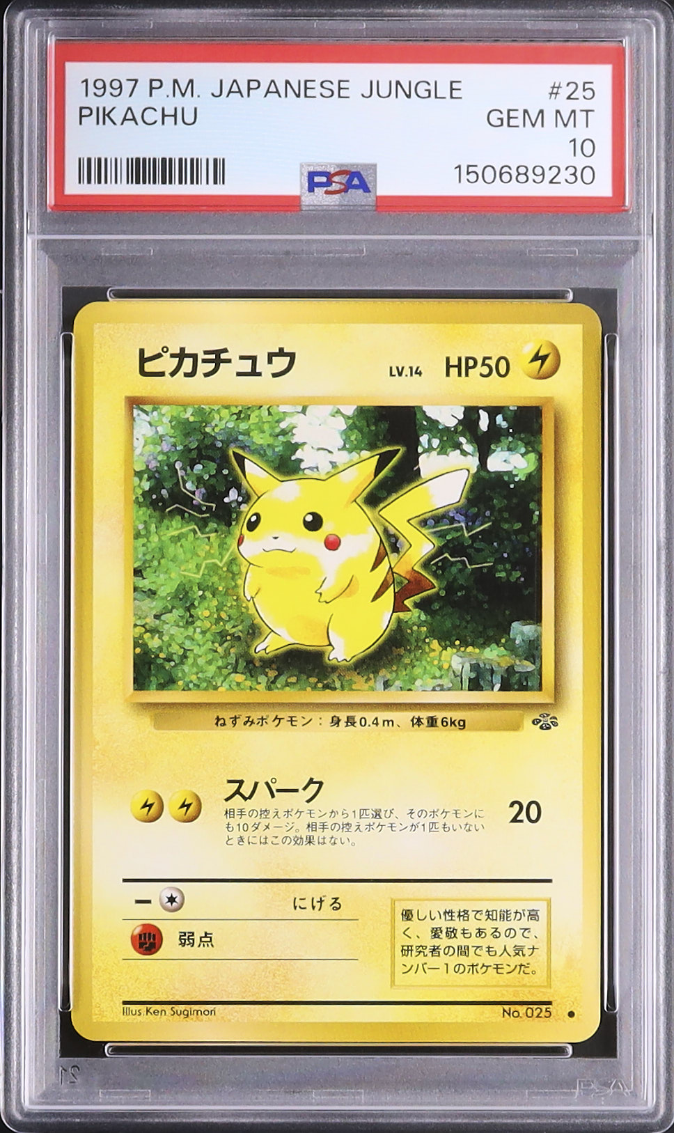 1997 ピカチュウ PSA 10 - カルドバ