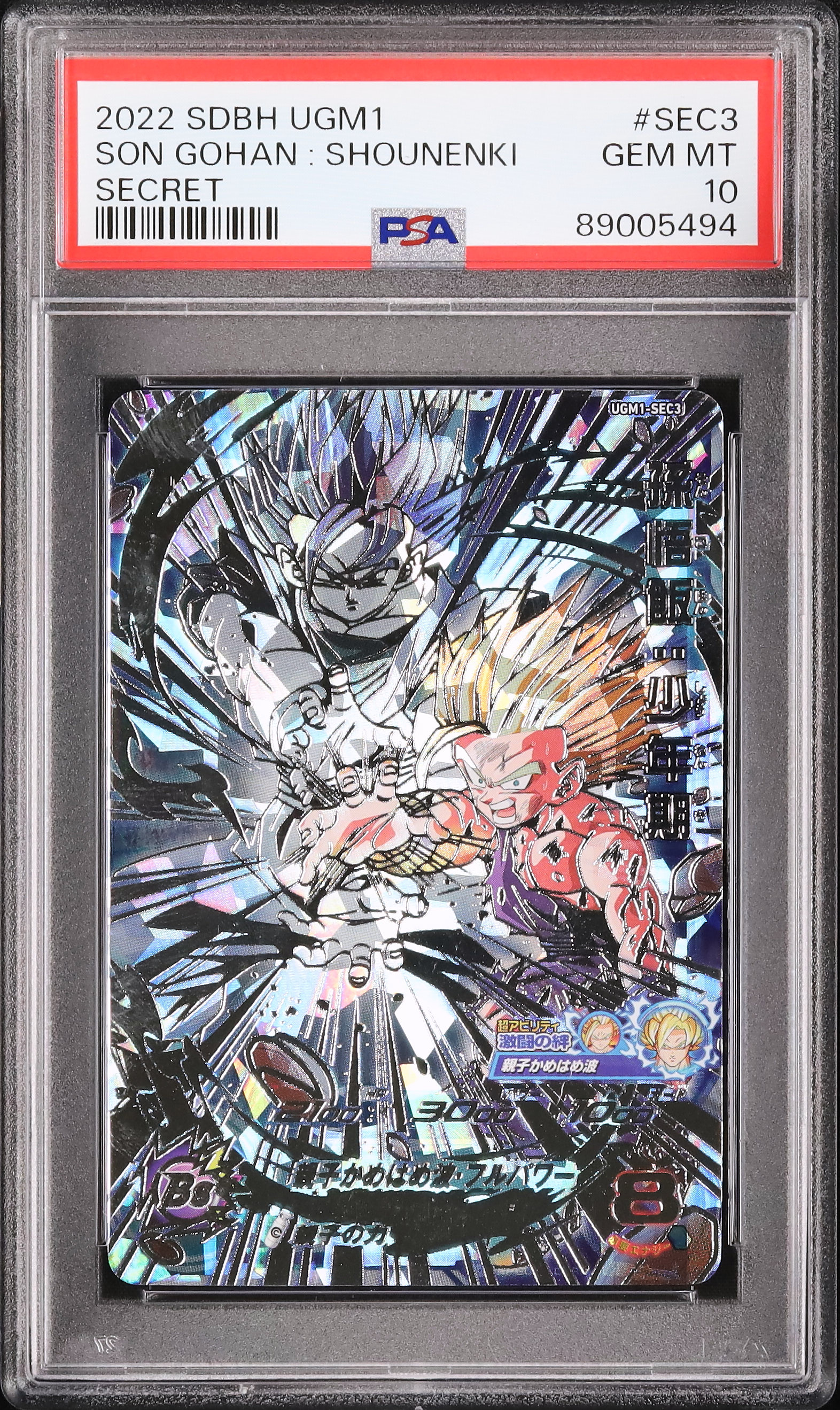 2022 孫悟飯: 少年期 PSA 10 - カルドバ