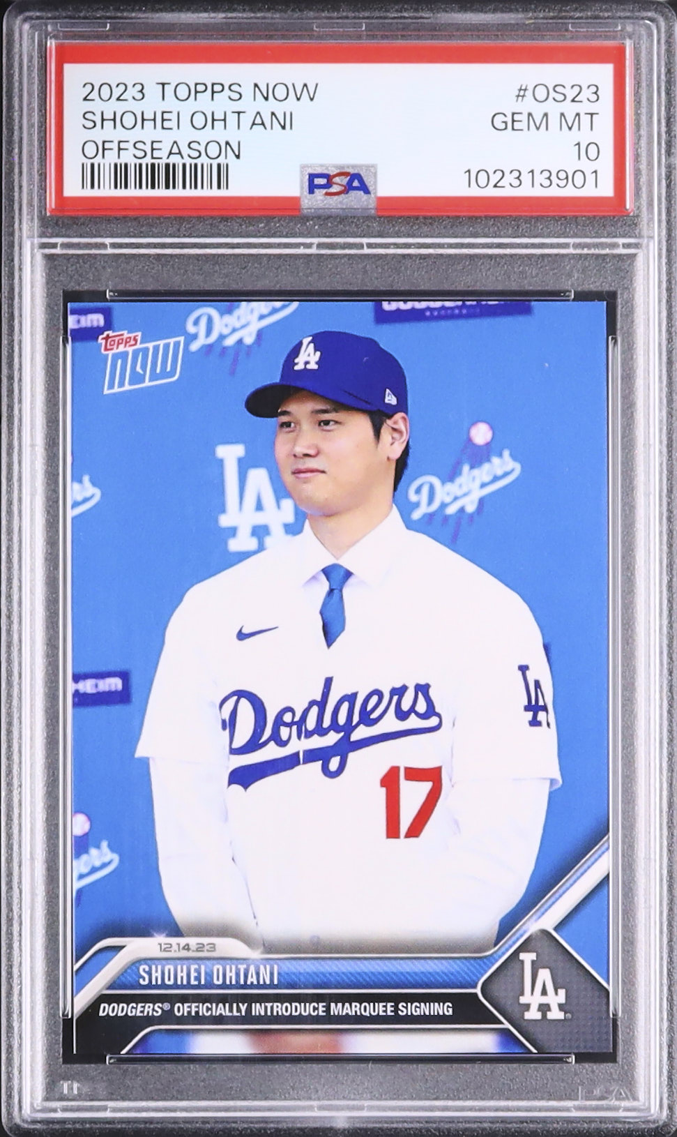 2023 大谷翔平 PSA 10 - カルドバ