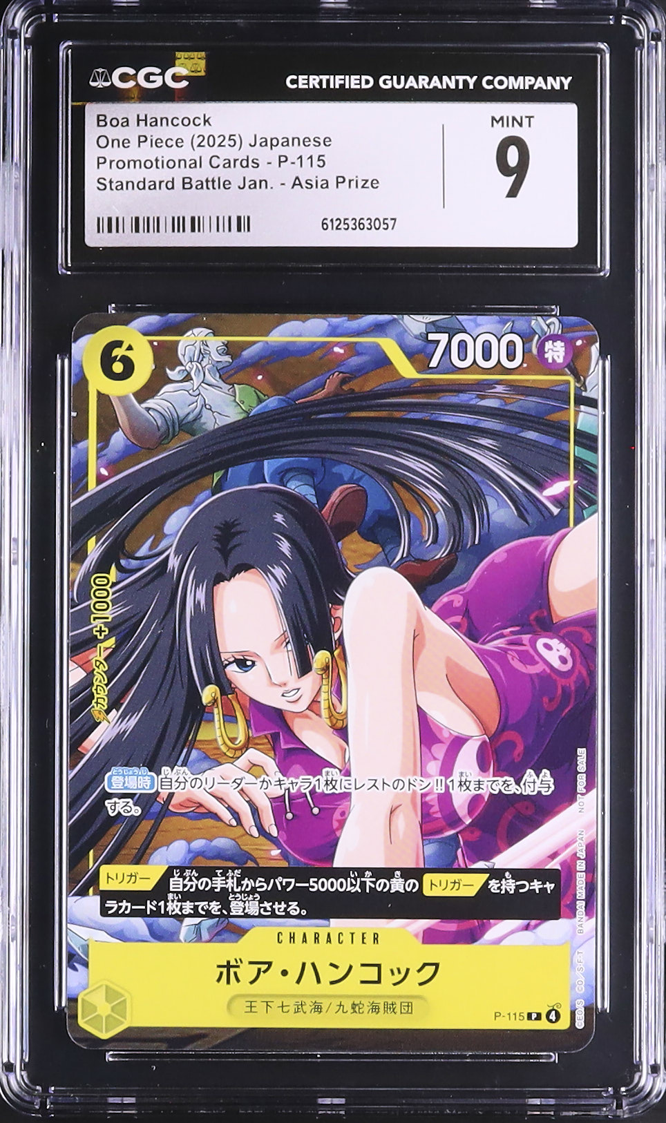 2025 Boa Hancock CGC 9 - Cardova Japan