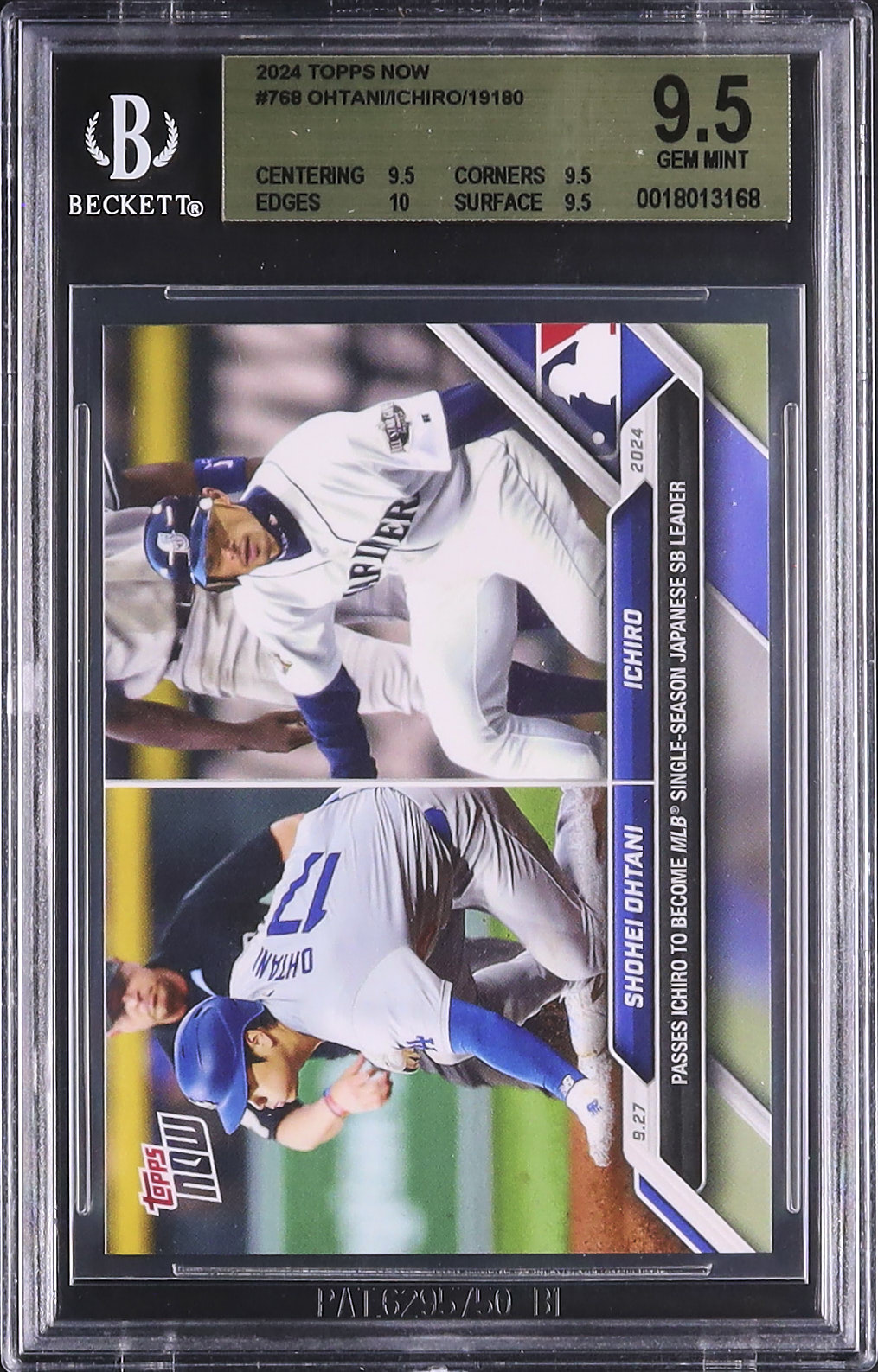 2024 大谷翔平/イチロー BGS 9.5 - カルドバ