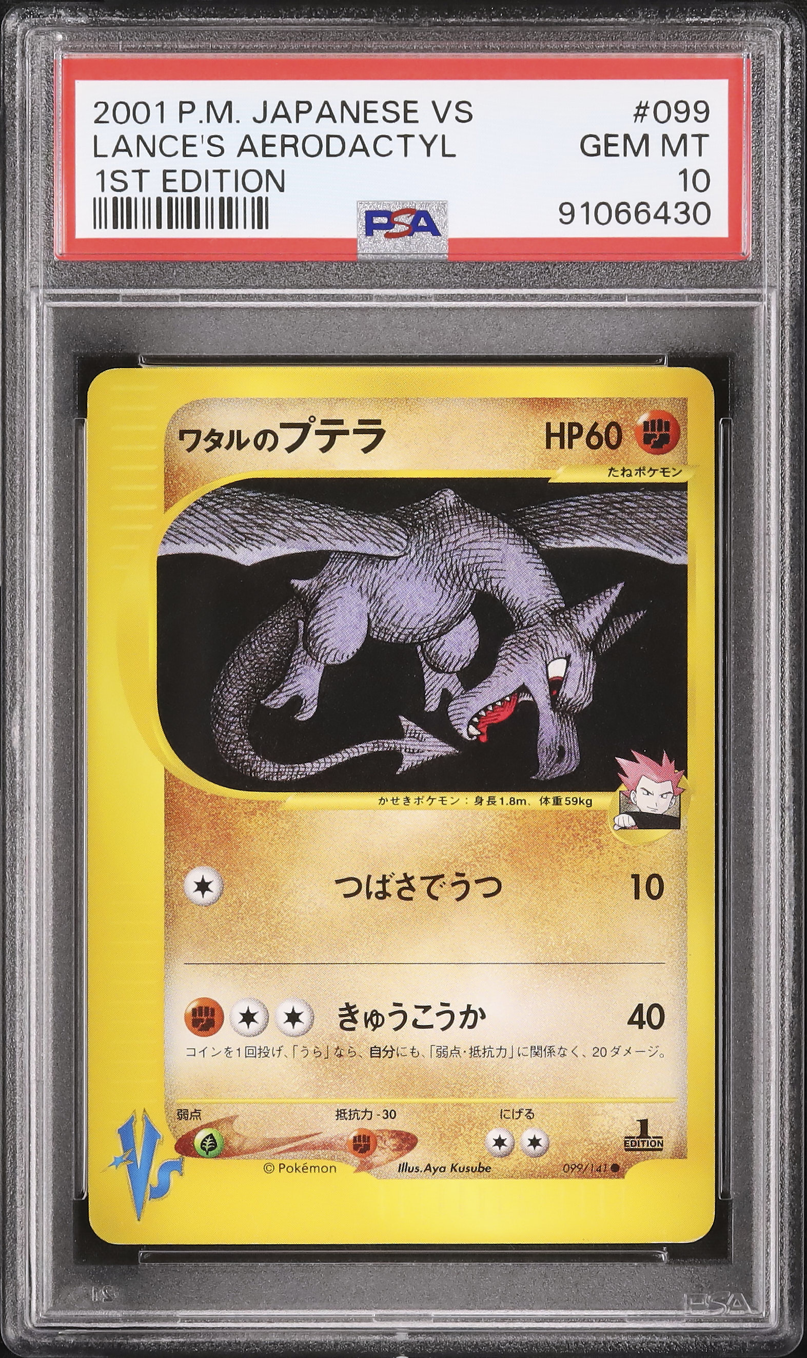 PSA10】ワタルのプテラ