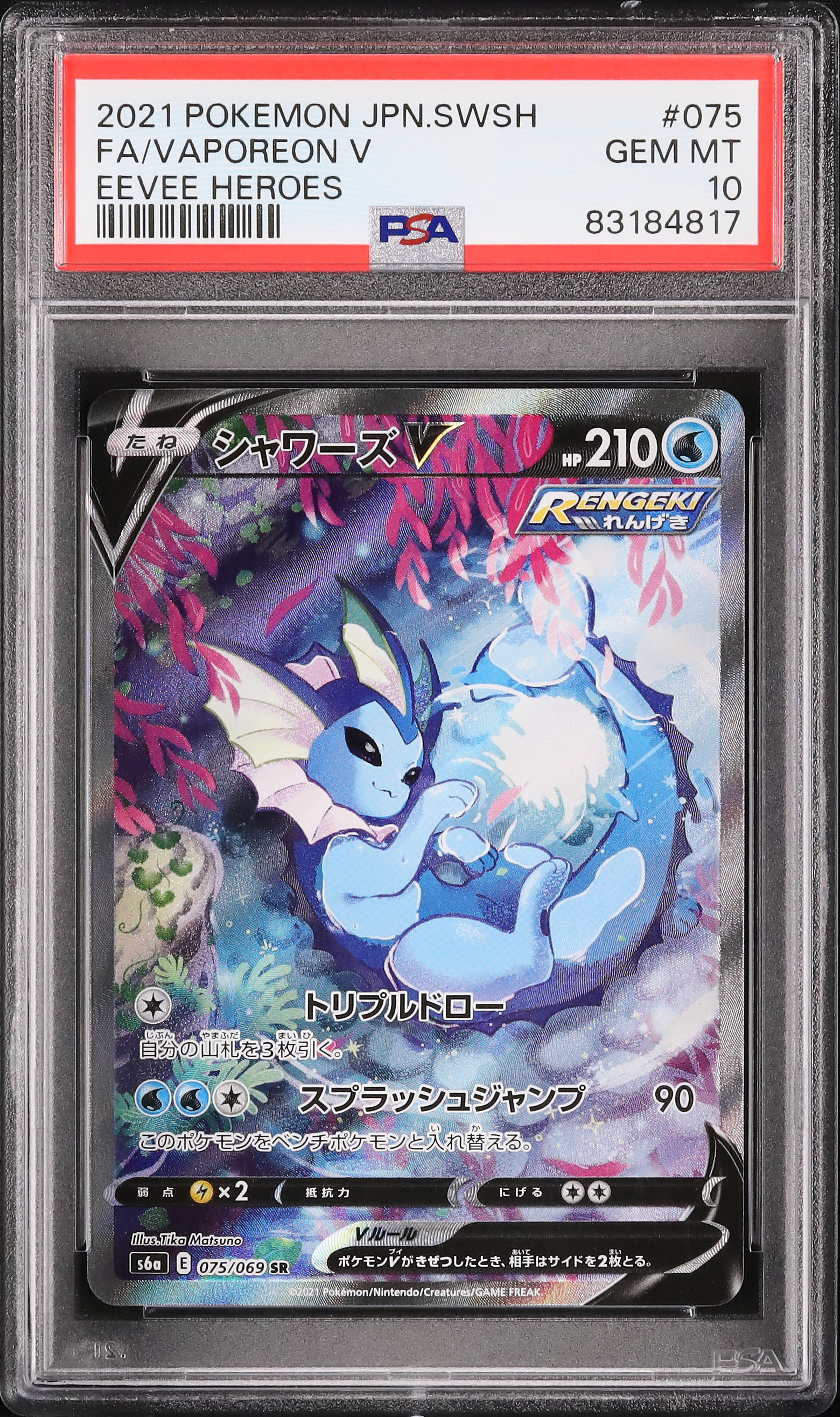 2021 ポケモンカード フレアオン V PSA 10 2021 ポケモン フレアオンV PSA 10 Auction Prices Realized Tcg
