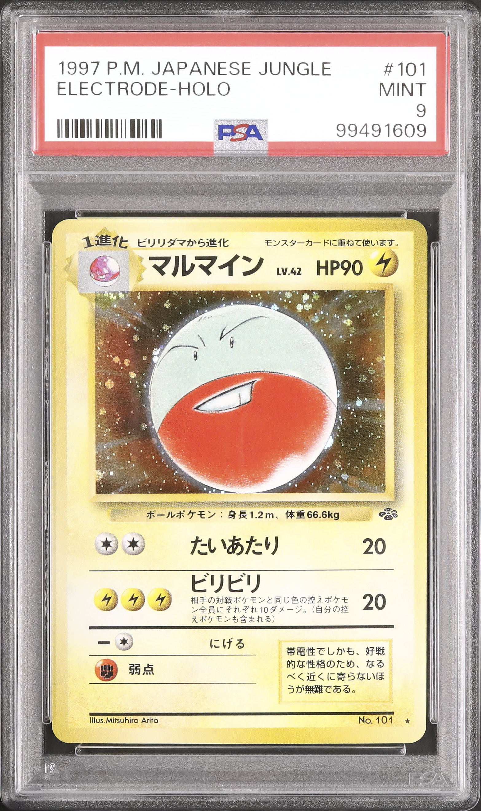 1997 マルマイン PSA 9 ホロ - カルドバ