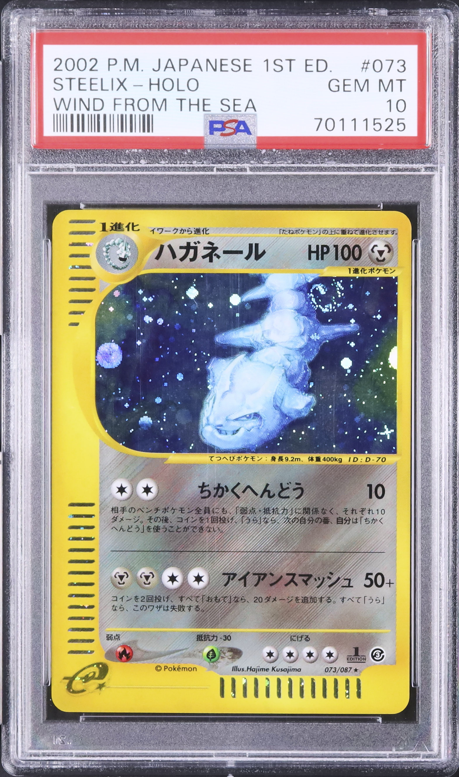 2002 ハガネール PSA 10 ホロ - カルドバ