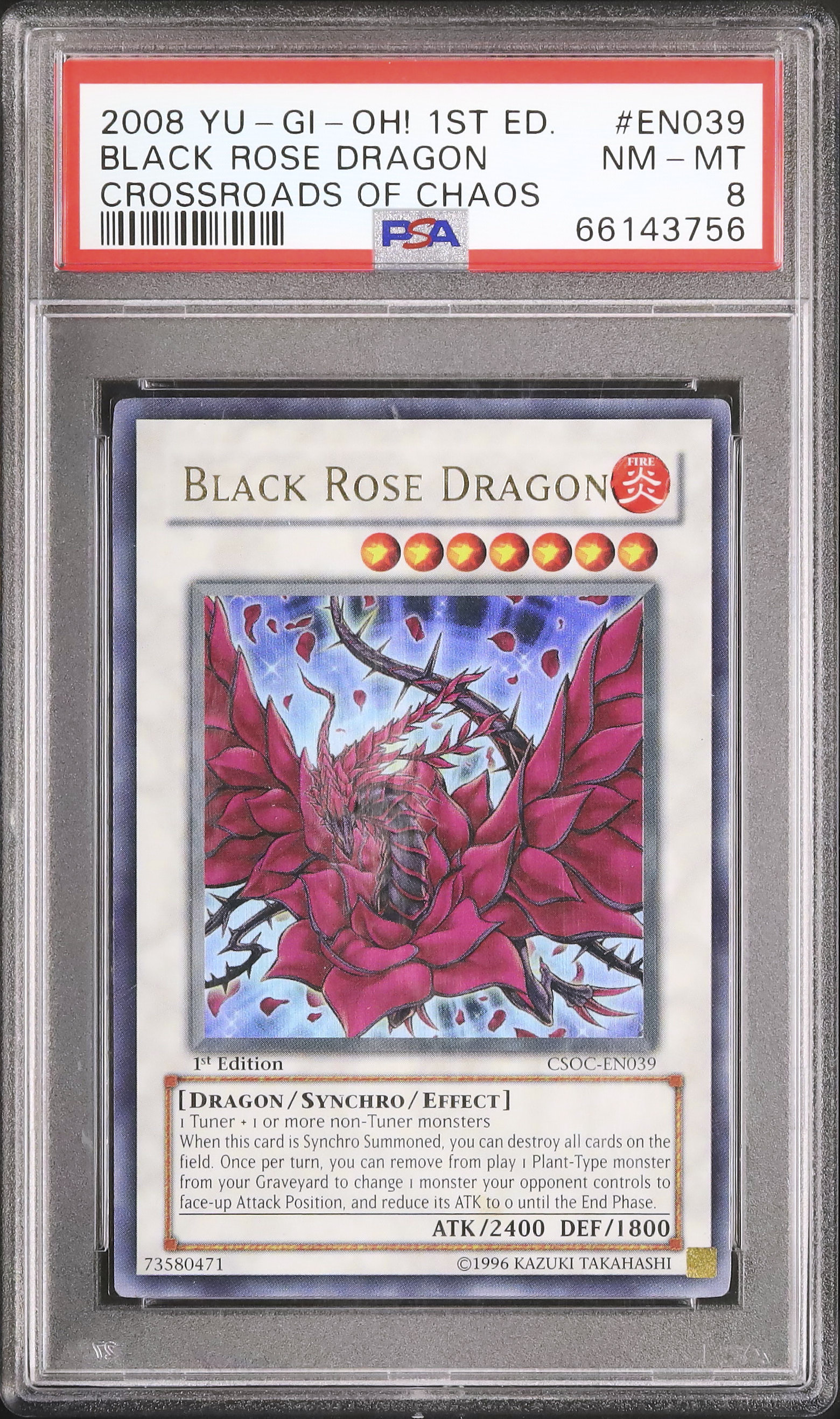遊戯王 ブラックローズドラゴン 英語 1st ウルトラ 【公式通販】