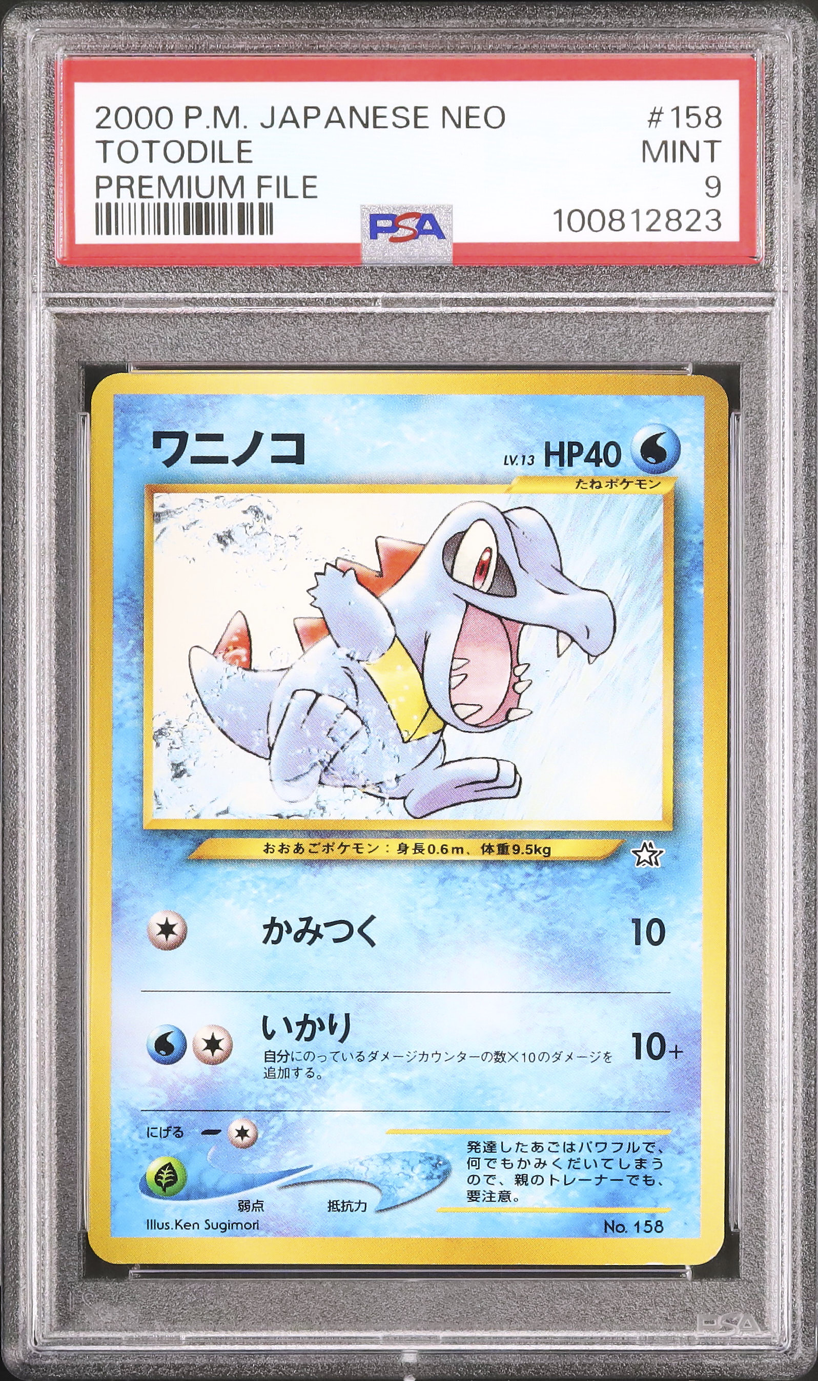 2000 ワニノコ PSA 9 - カルドバ