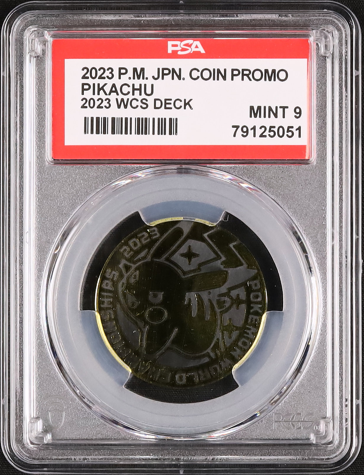 横浜 ピカチュウ PSA9 2023 POKEMON JAPANESE Pikachu 001/030 WCS23 World Championships 2023 Yokohama