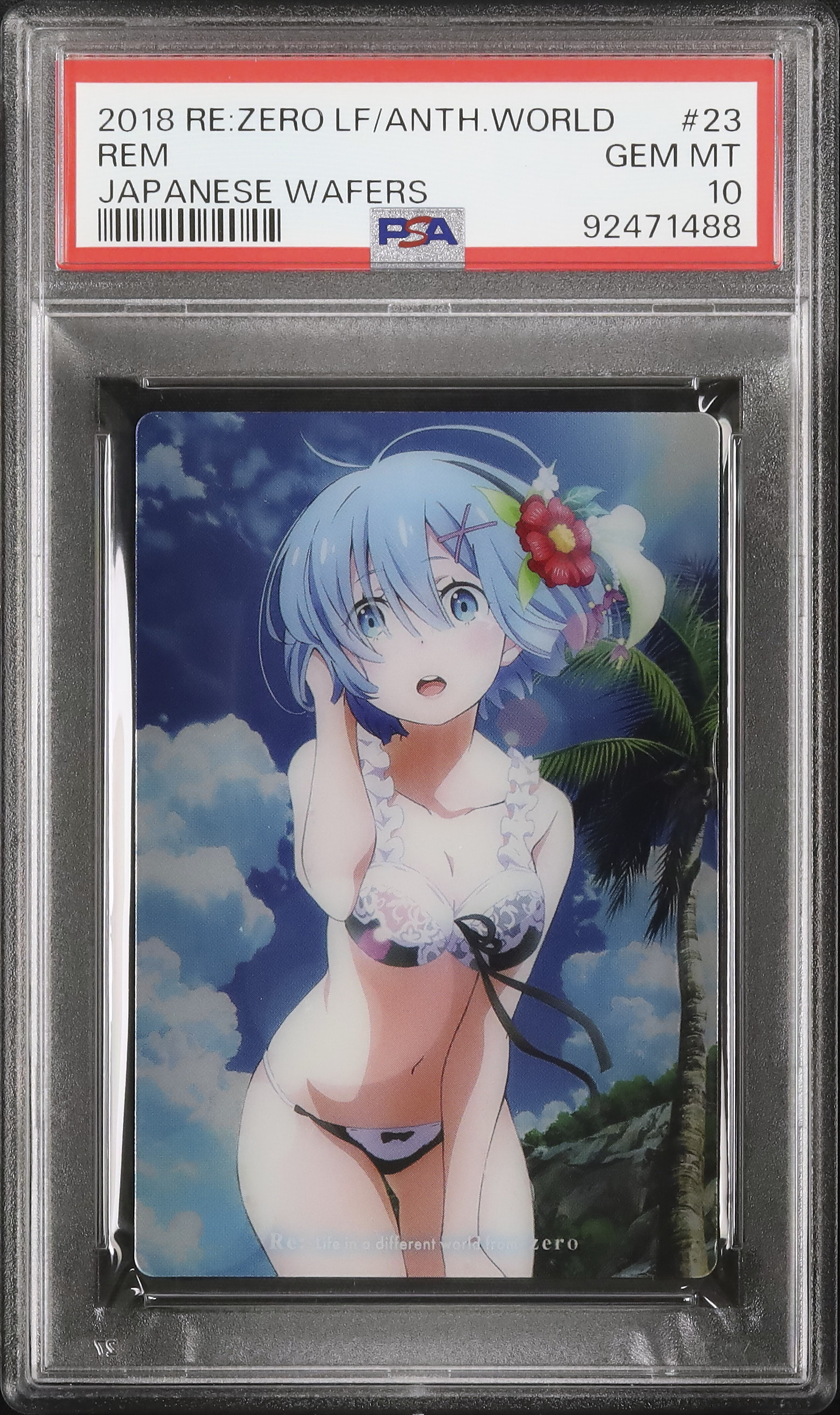 【PSA10】2018 ウエハースリゼロ レム 2018 レム PSA 10 - カルドバ