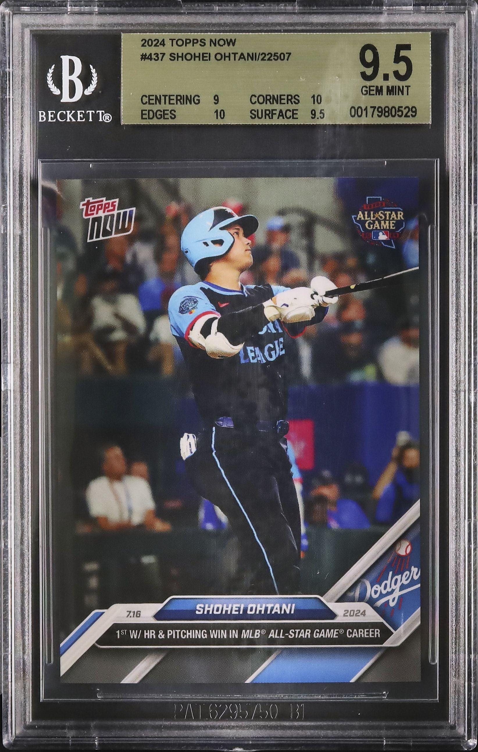2024 Shohei Ohtani BGS 9.5 