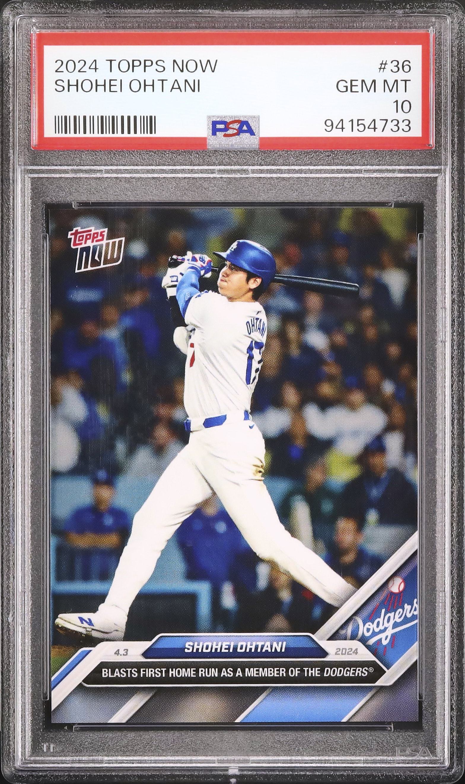 2024 大谷翔平 PSA 10 - カルドバ