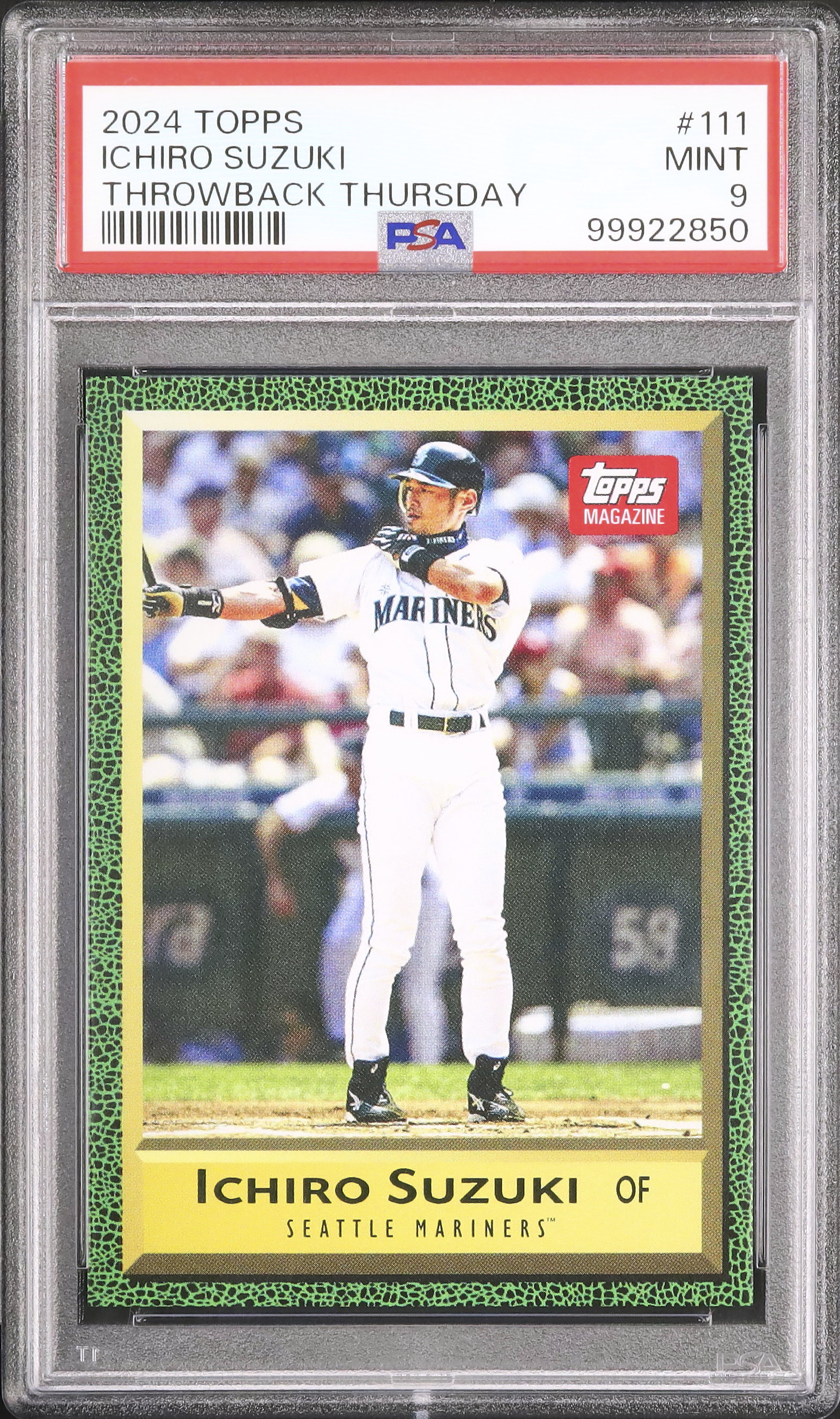 2024 イチロー PSA 9 - カルドバ