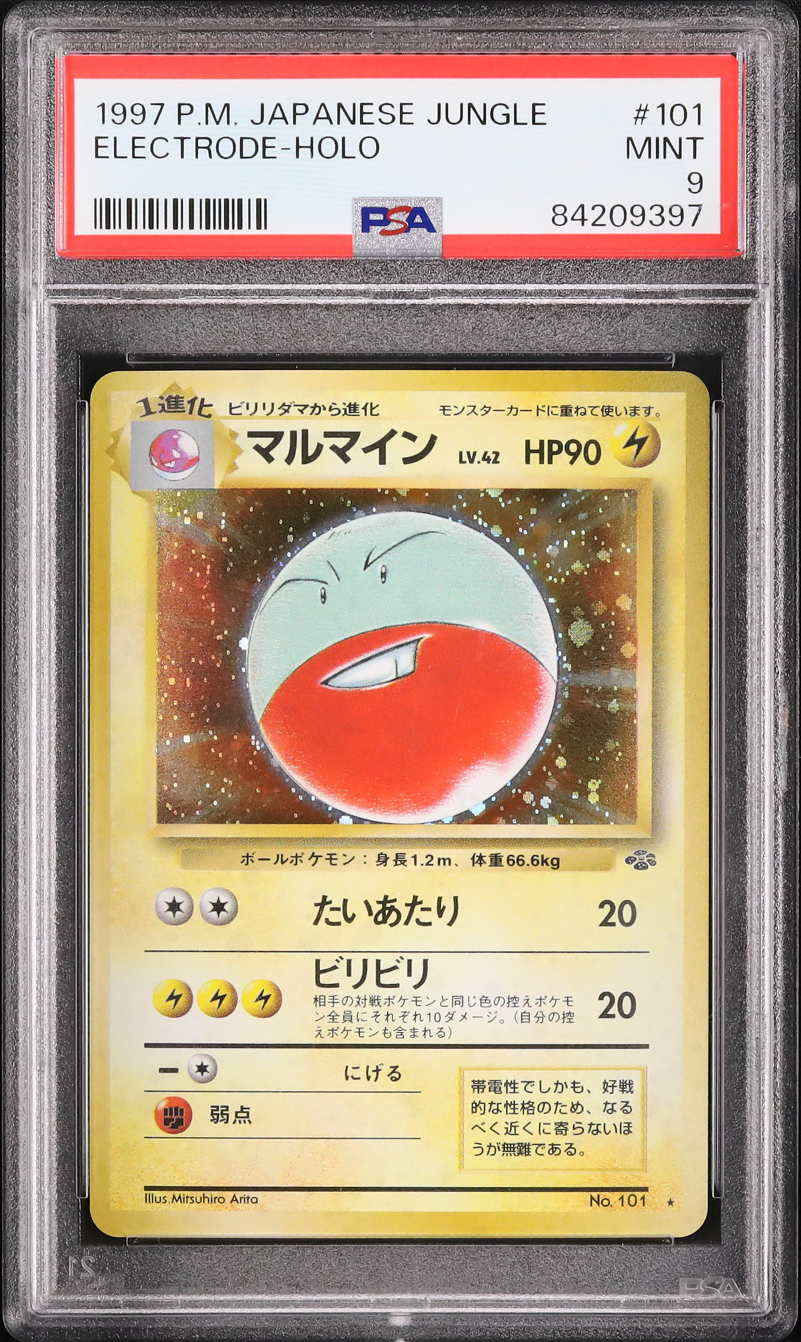 1997 マルマイン PSA 9 ホロ - カルドバ