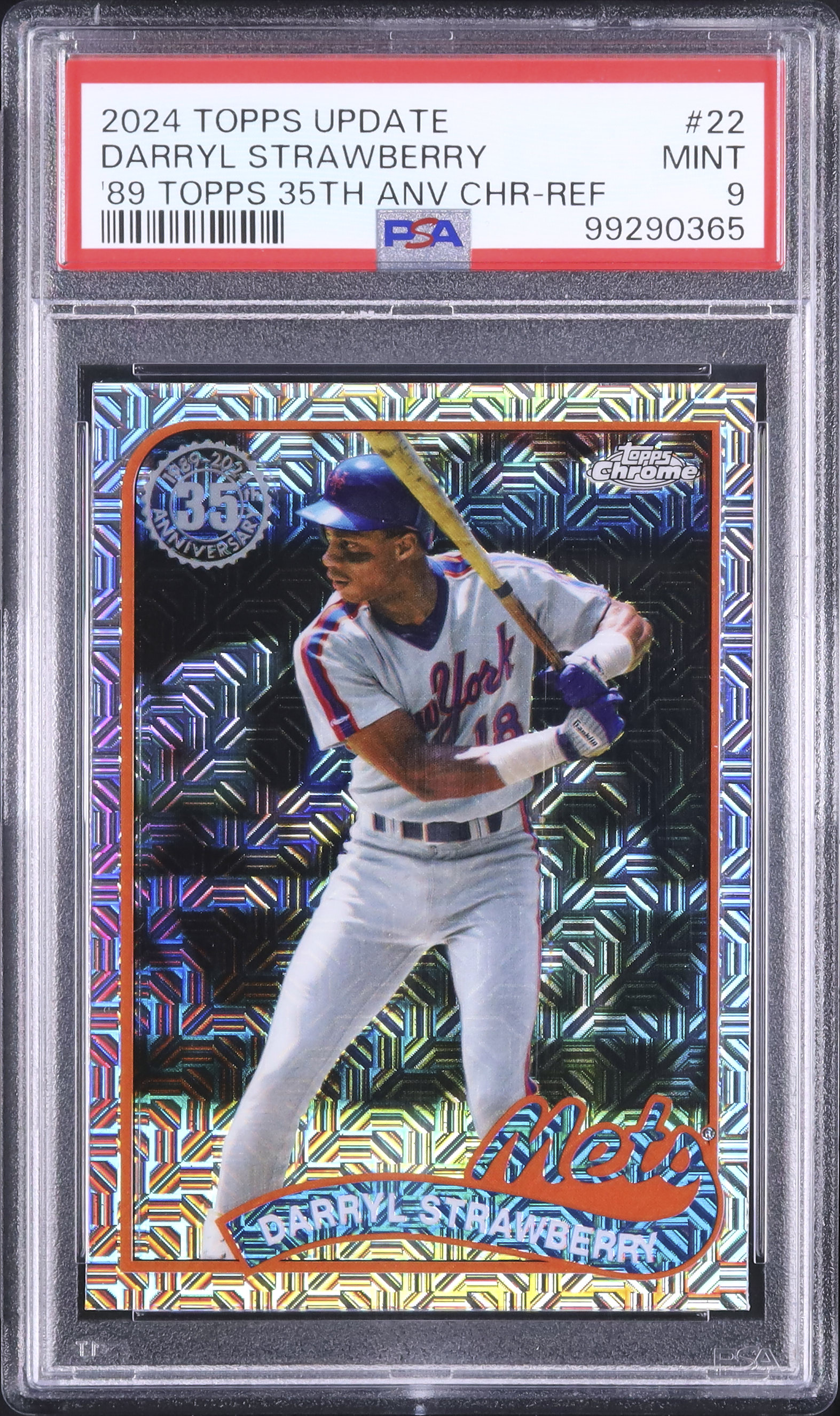 2024 ダリル・ストロベリー PSA 9 - カルドバ
