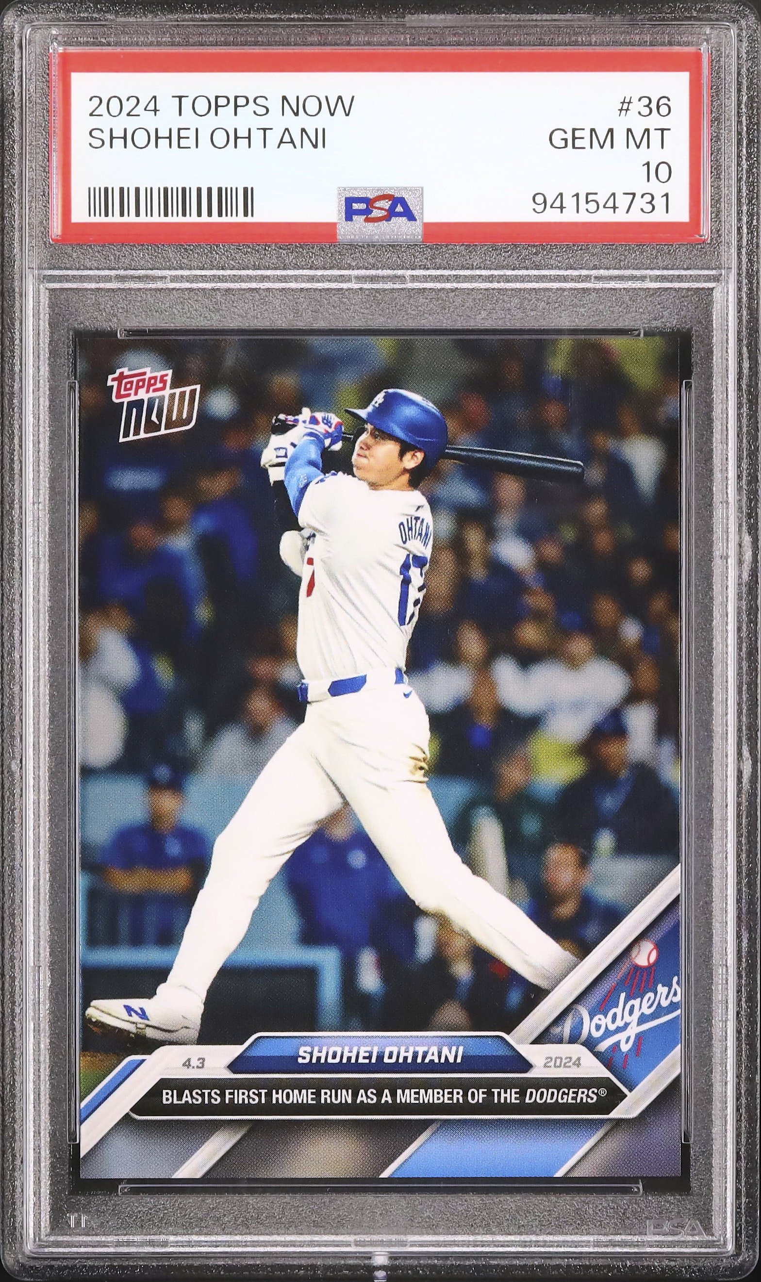 2024 大谷翔平 PSA 10 - カルドバ