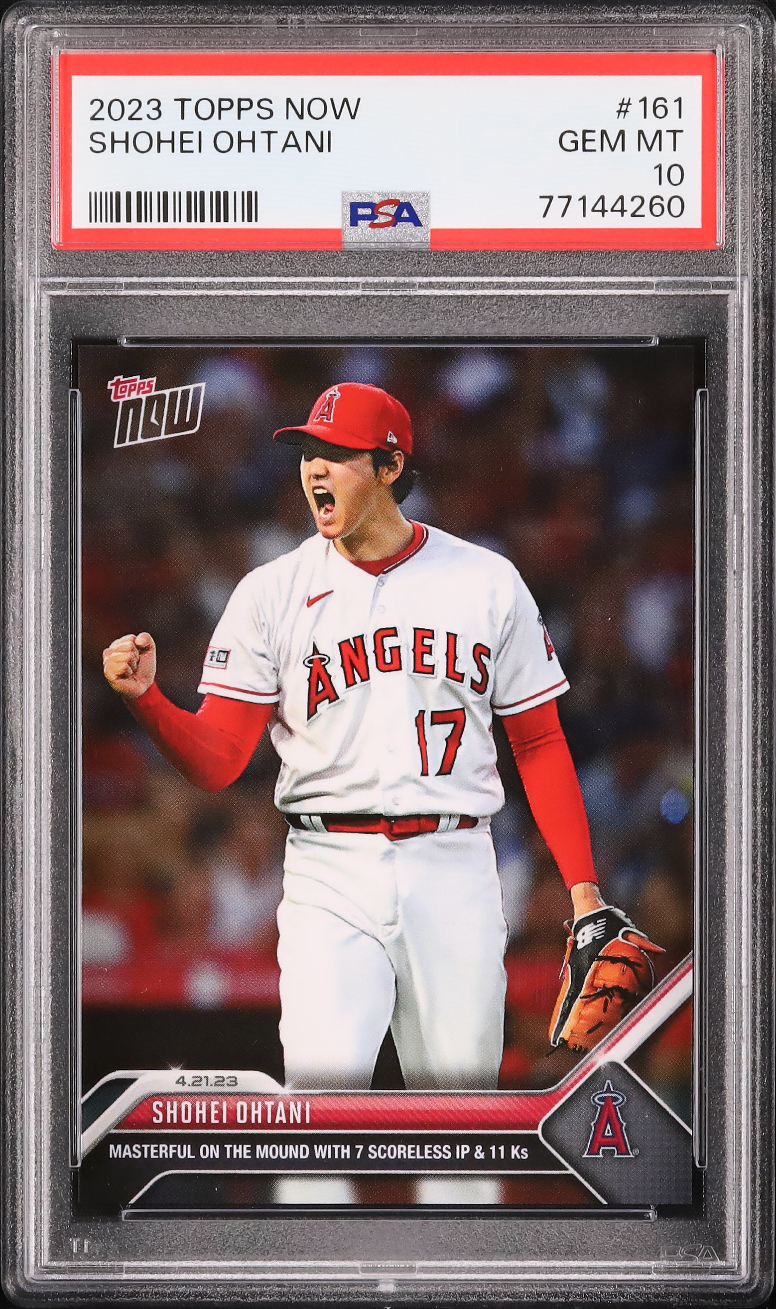 PSA10 大谷翔平 2023 MLB TOPPS NOW ♯11 人気2023 Topps Now - #683