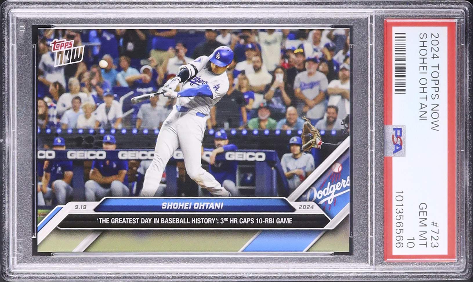 2024 大谷翔平 PSA 10 - カルドバ