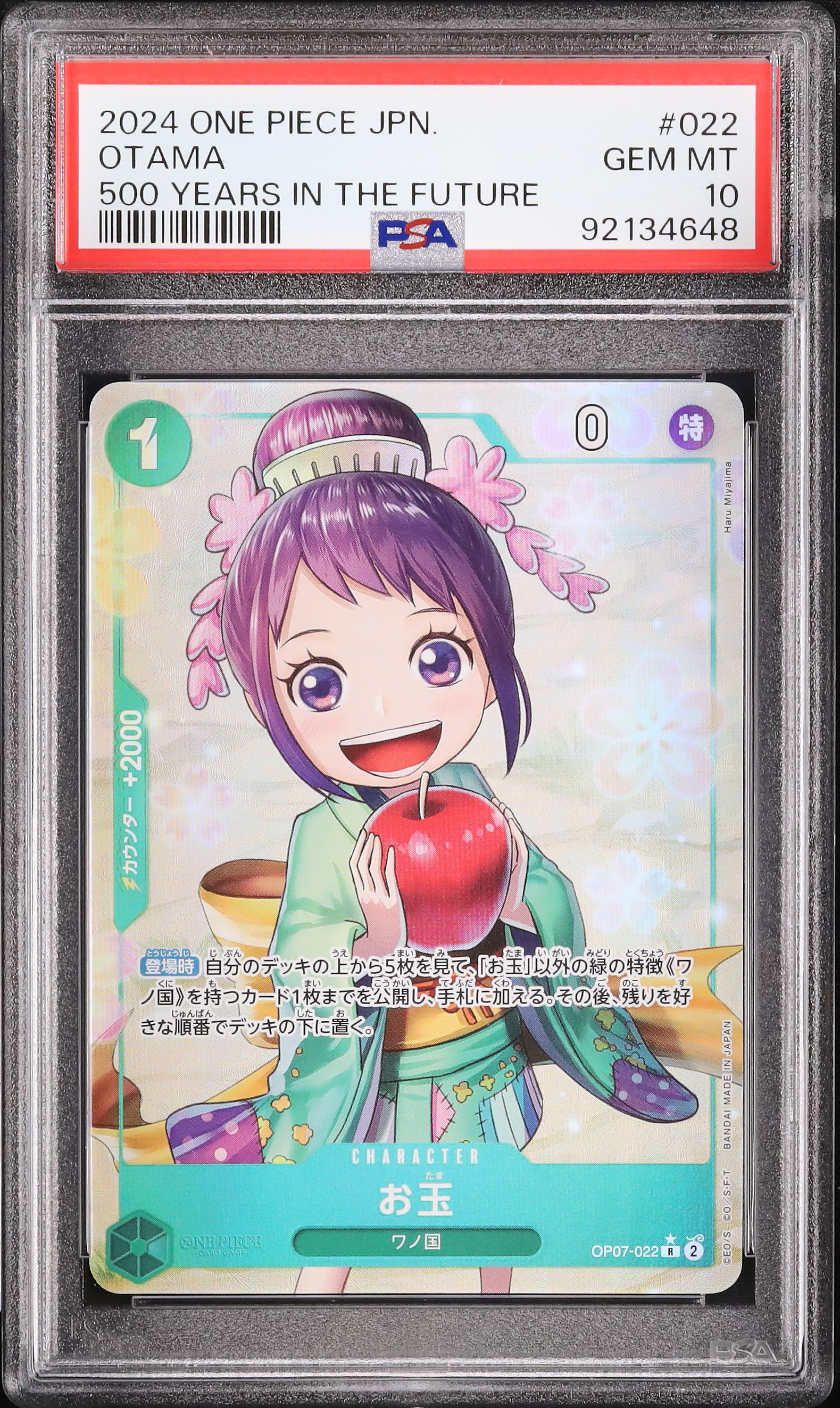 お玉　PSA10 2024 お玉 PSA 10 絵違い - カルドバ