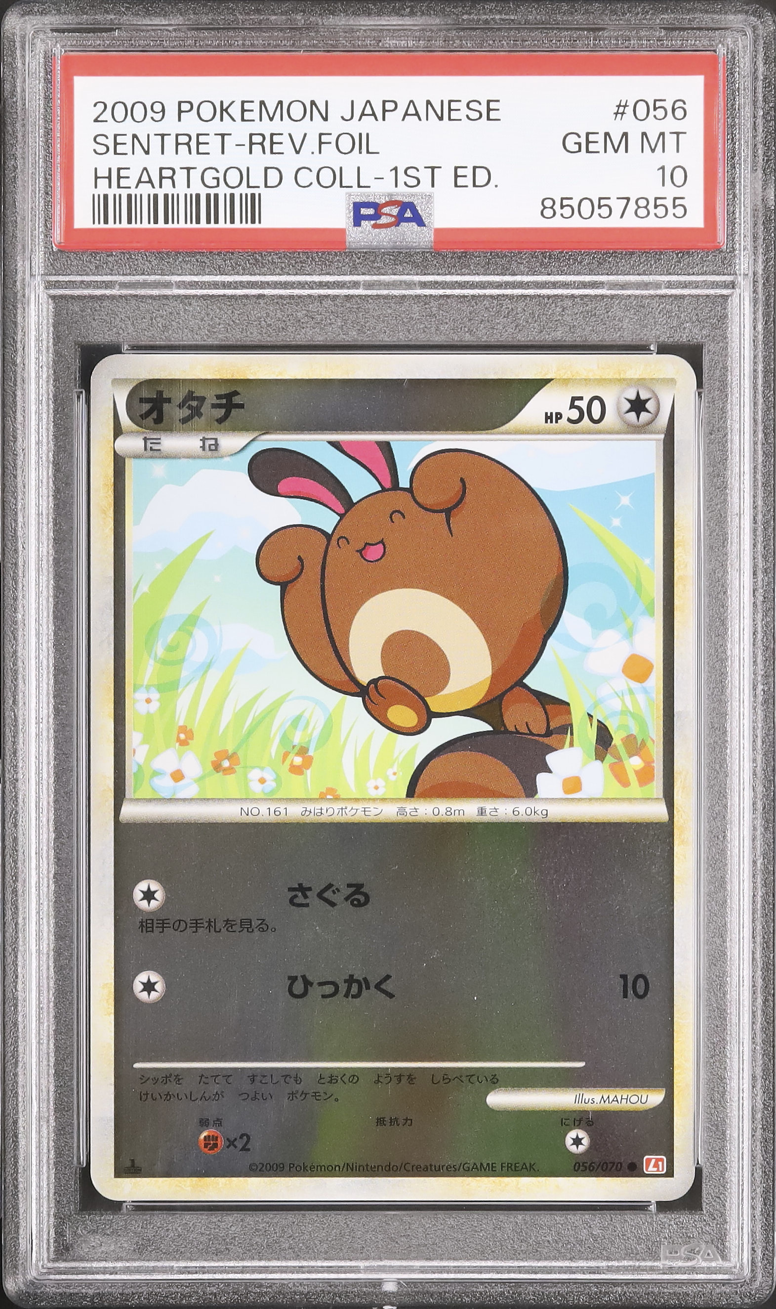 2009 オタチ PSA 10 1st エディション - カルドバ