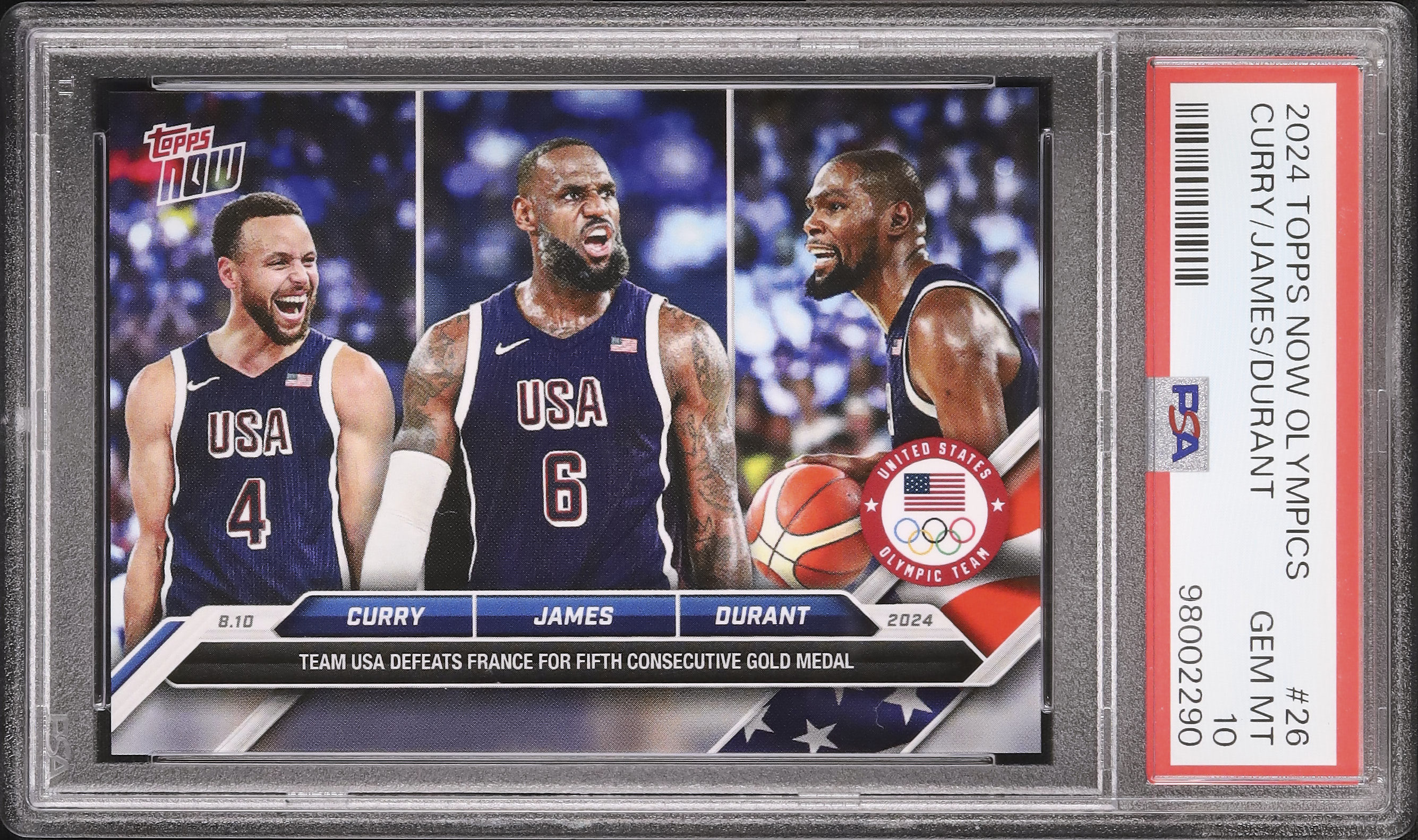 2024 ステフィン・カリー/レブロン・ジェームズ/ケビン・デュラント