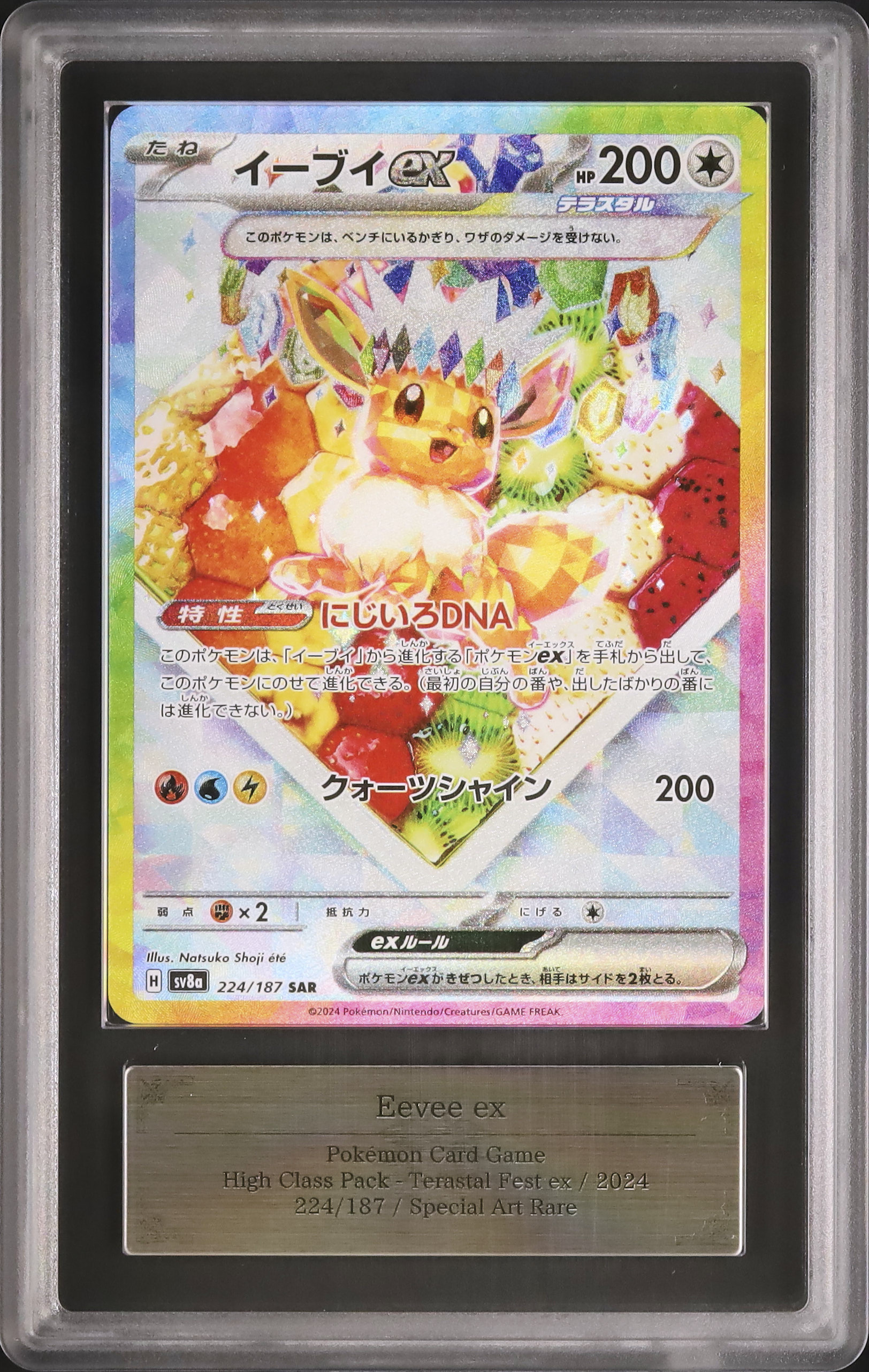 イーブイex MT 10 #224 PSA10】イーブイex SAR 224/187 1枚の通販 土日祝休@magi公式