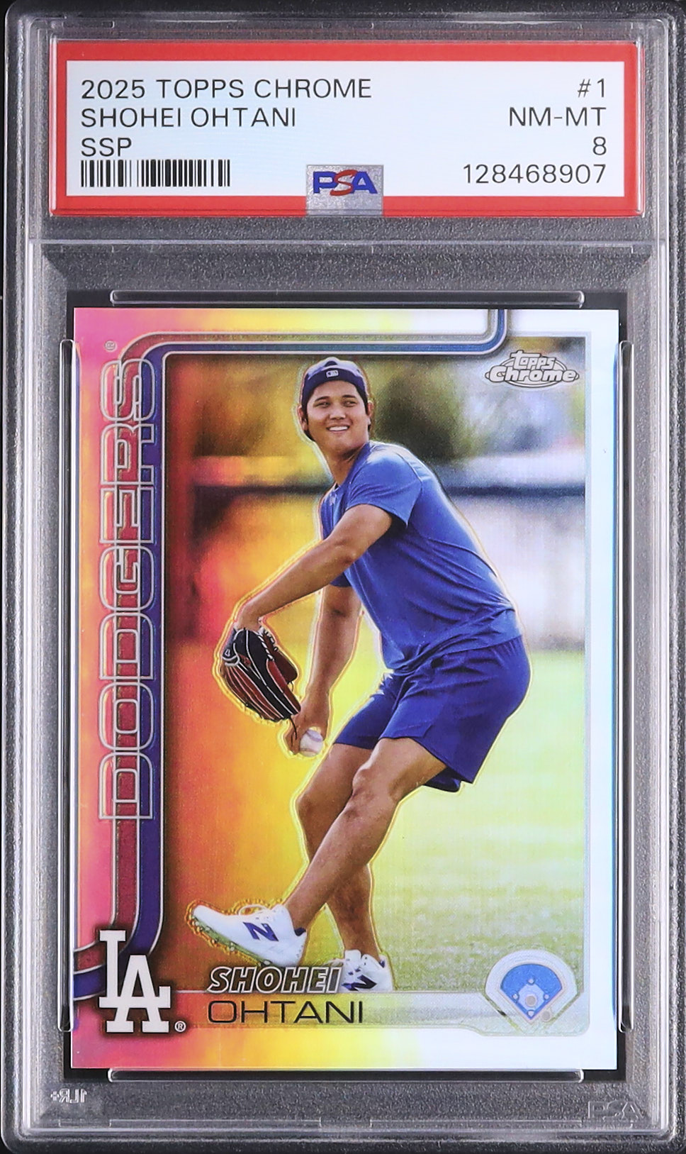 2025 大谷翔平 PSA 8 パラレル - カルドバ