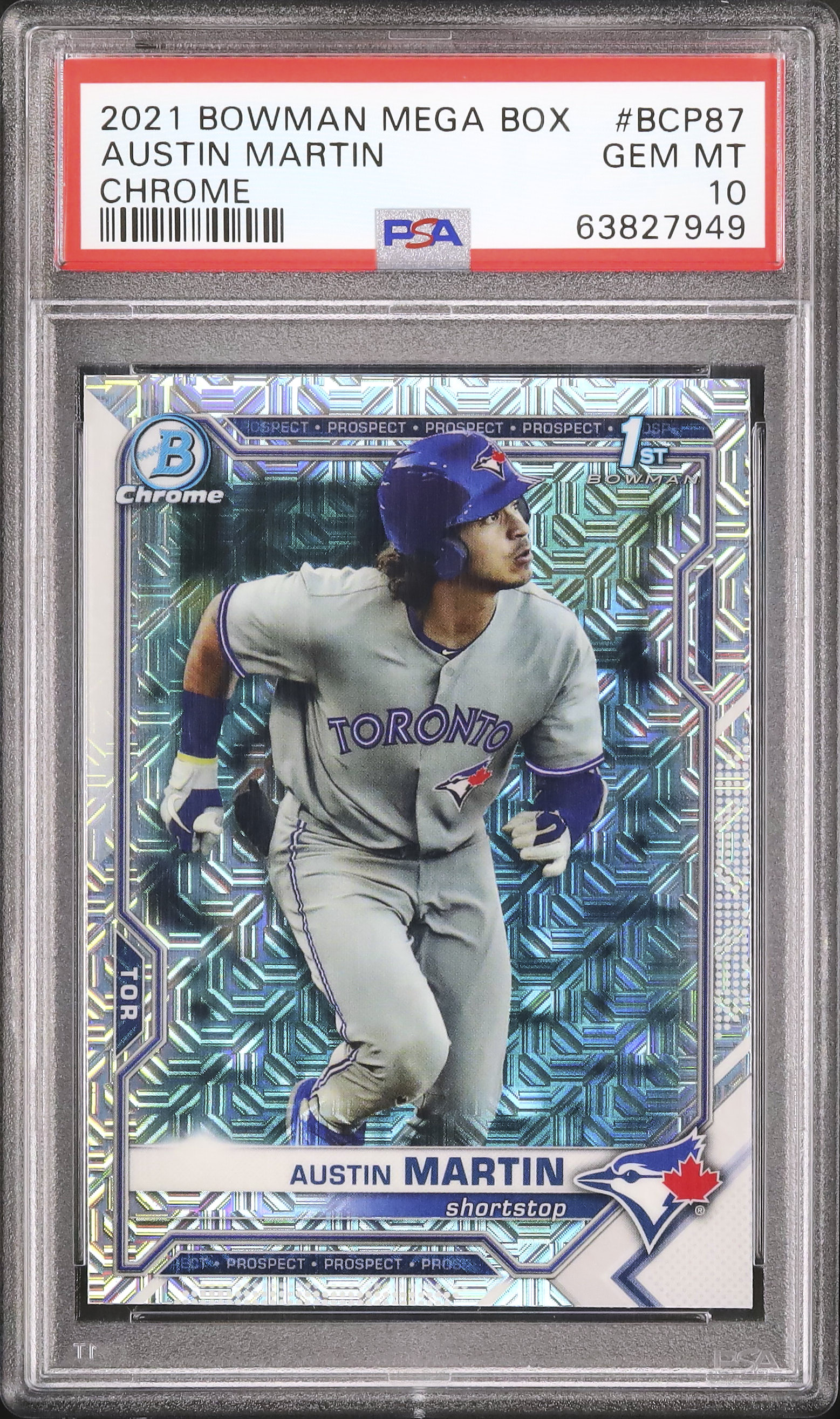 2021 Austin Martin PSA 10 Chrome