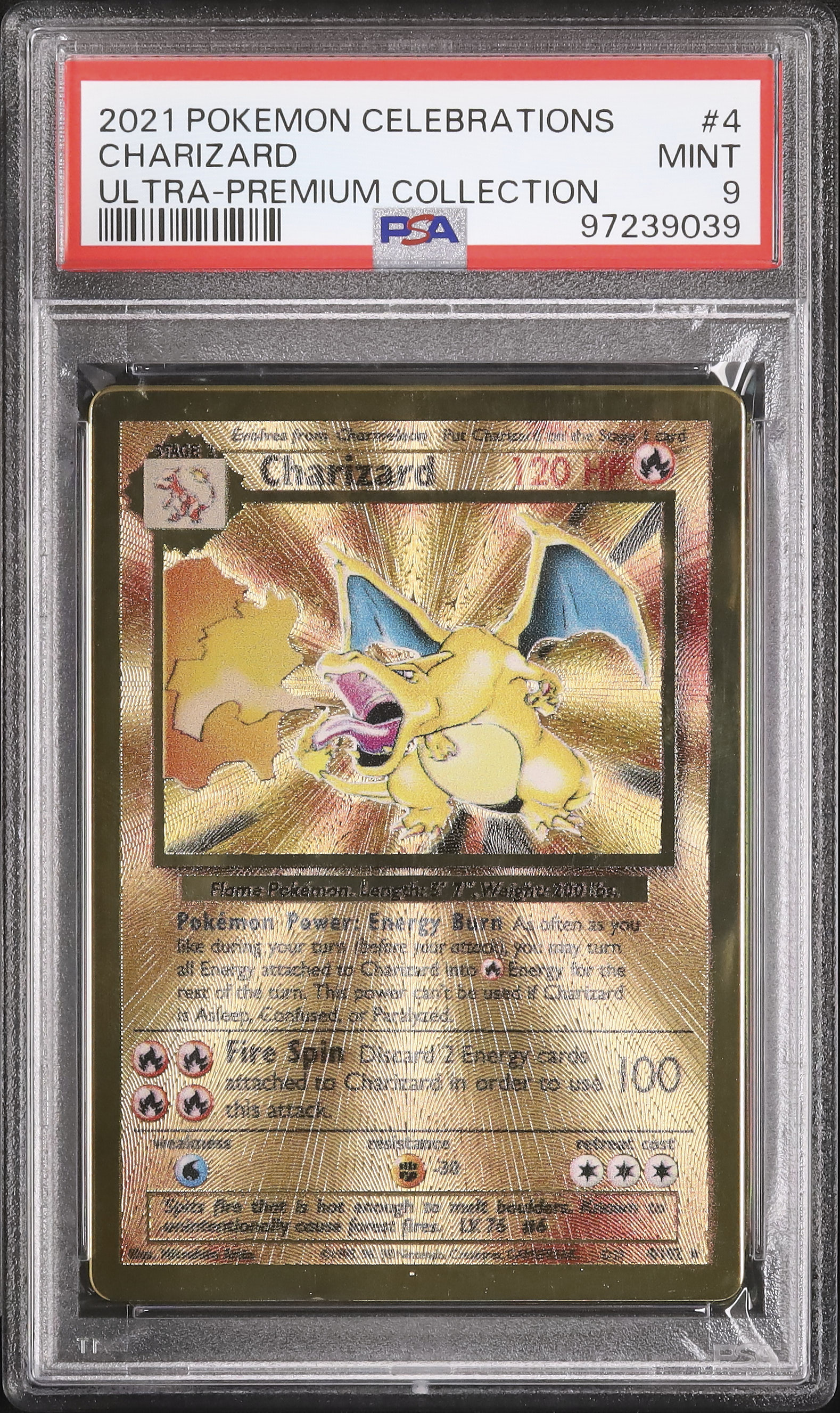 psa9 リザードン メタルカード 25th 2021 リザードン PSA 9 メタルカード - カルドバ