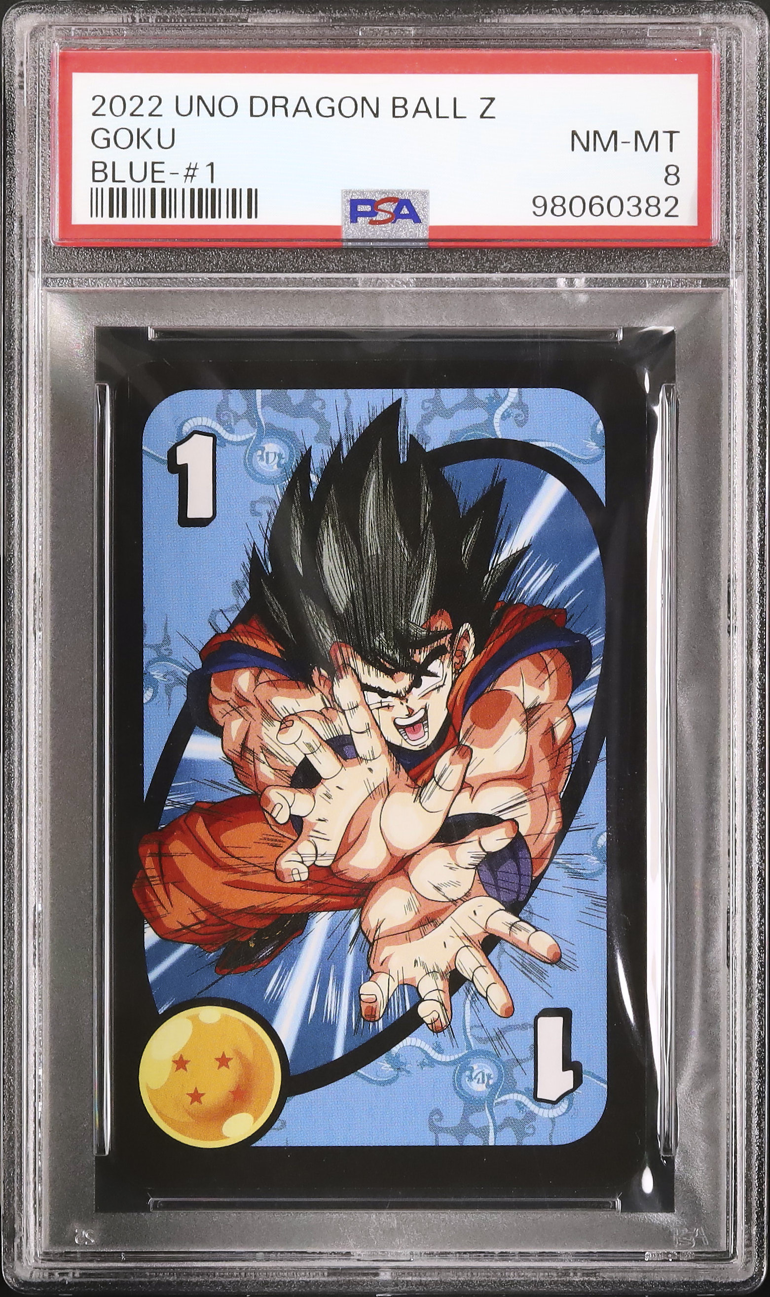 2022 Goku PSA 8 Blue-#1