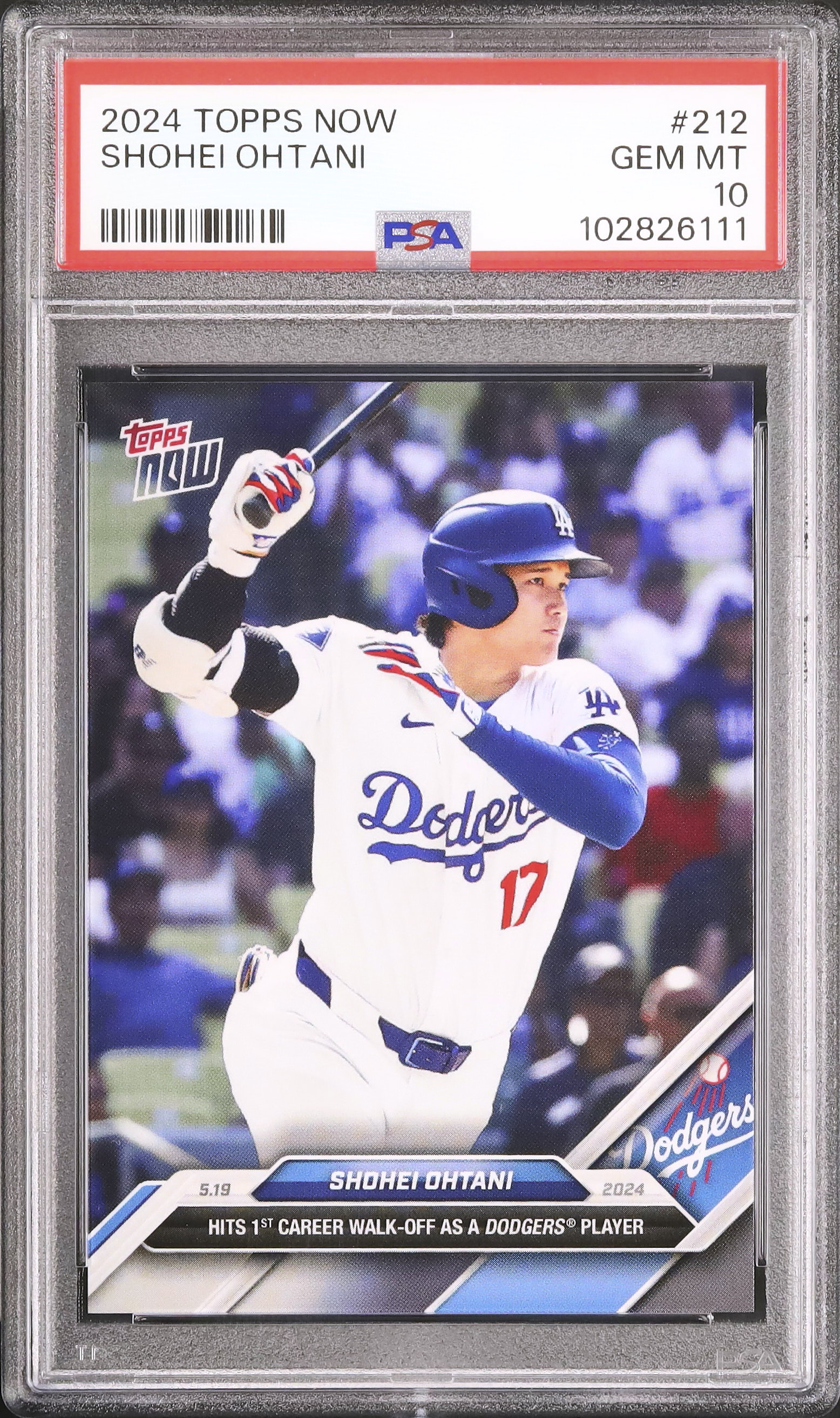 2024 大谷翔平 PSA 10 - カルドバ