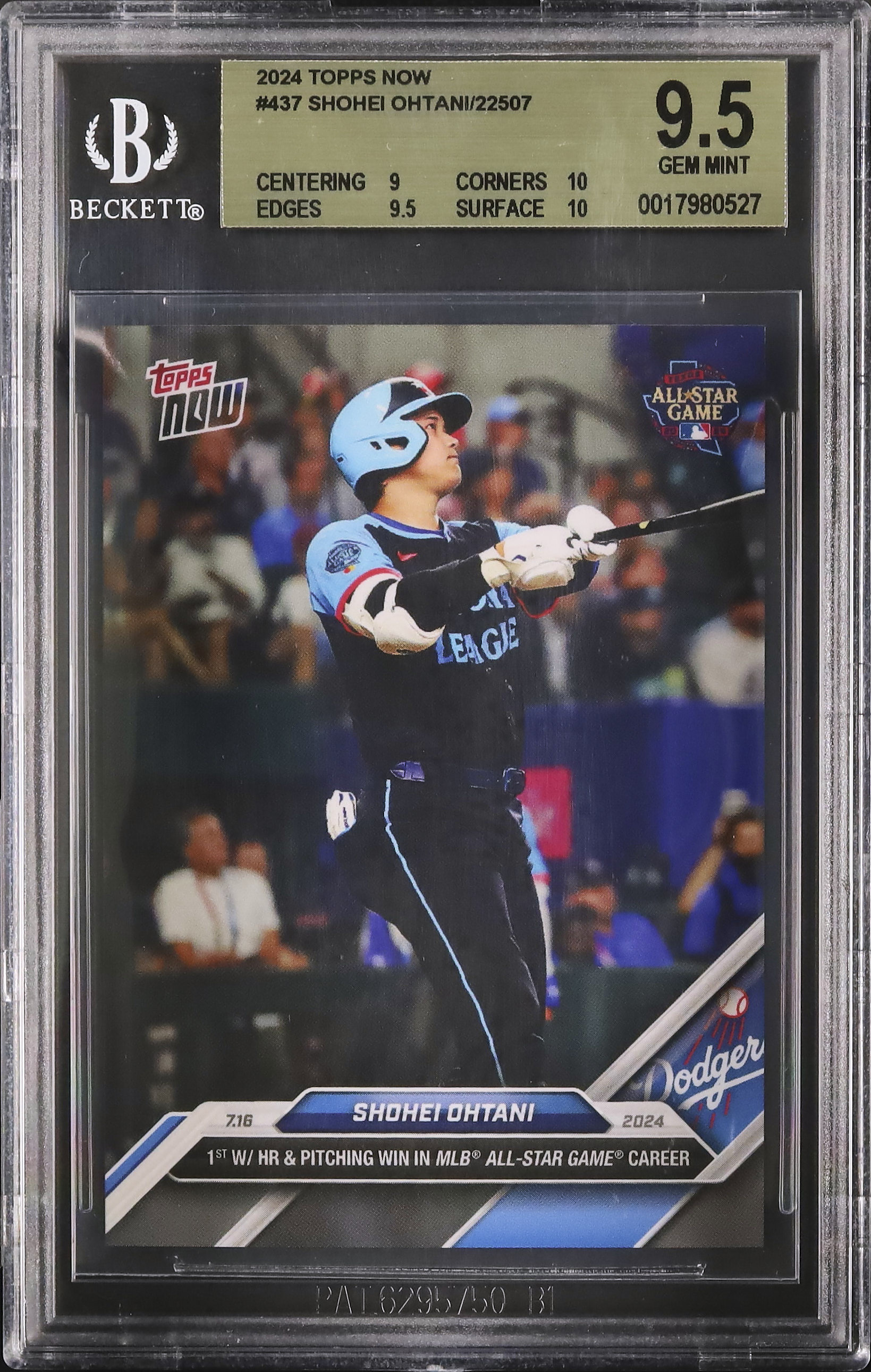 2024 Shohei Ohtani BGS 9.5 