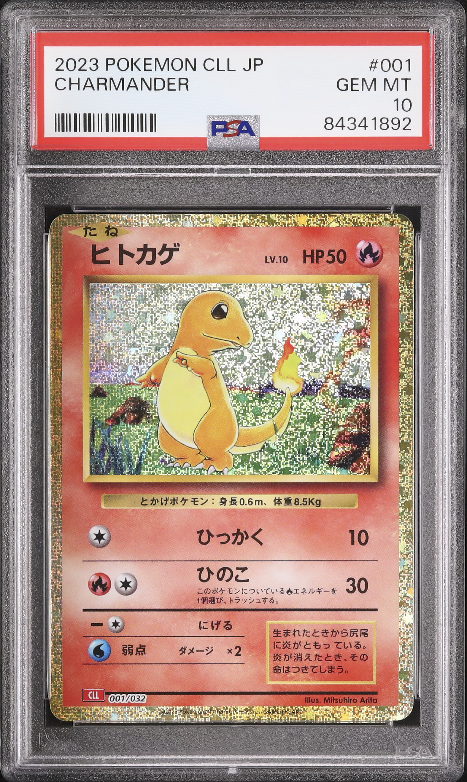 2023 ヒトカゲ PSA10 トレーディングカード 2023 ヒトカゲ PSA 10 - カルドバ