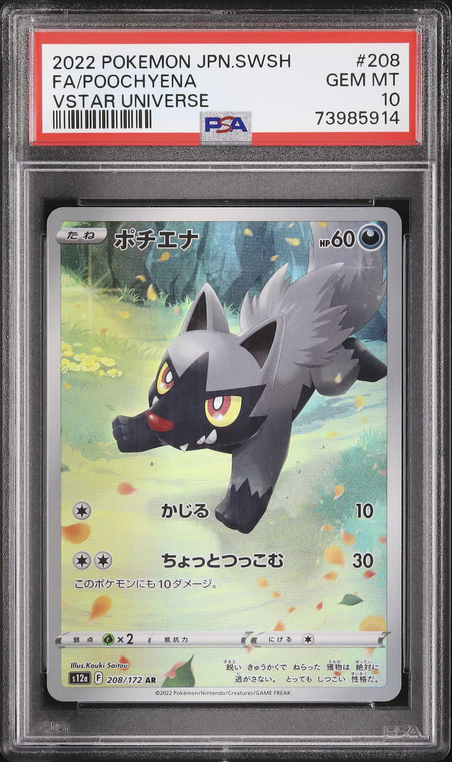 2022 ポチエナ PSA 10 フルアート - カルドバ