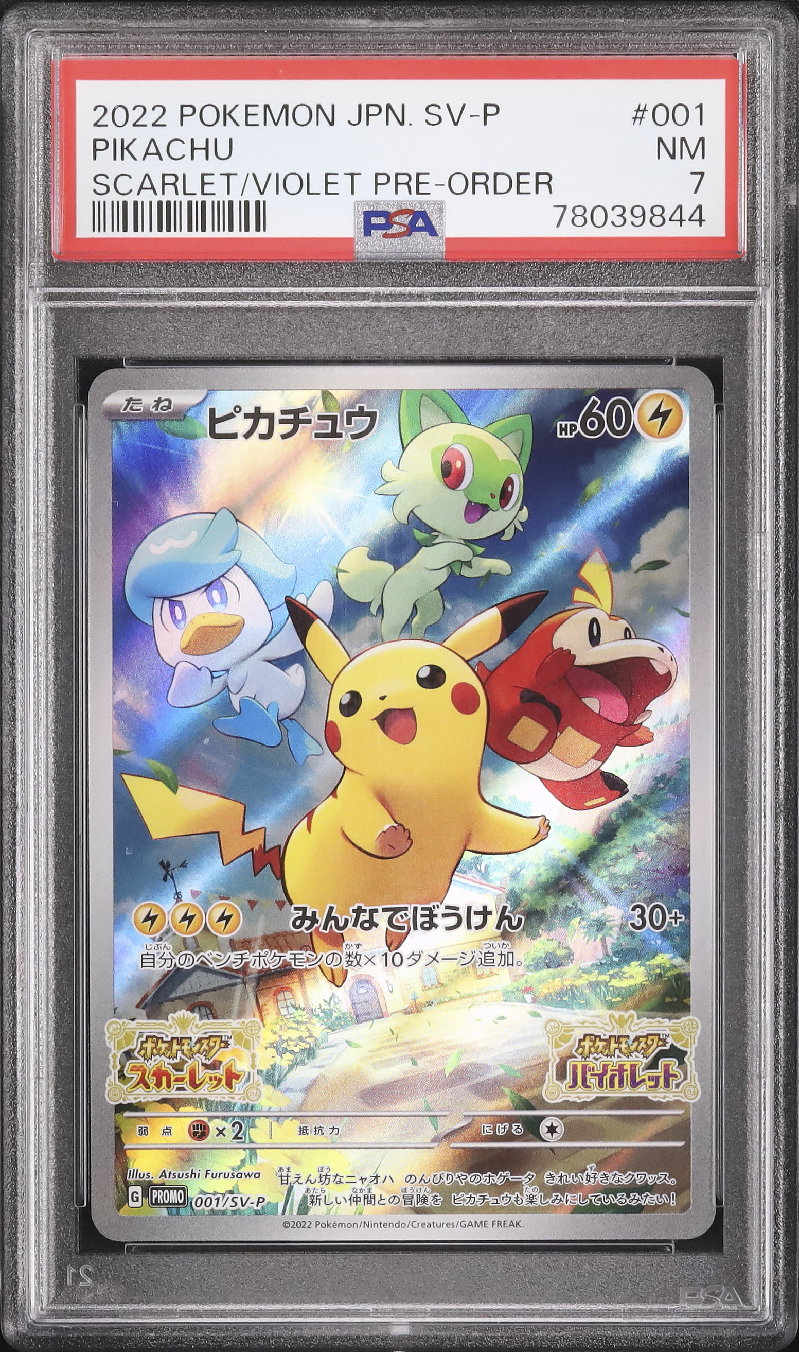 2022 ピカチュウ PSA 7 - カルドバ