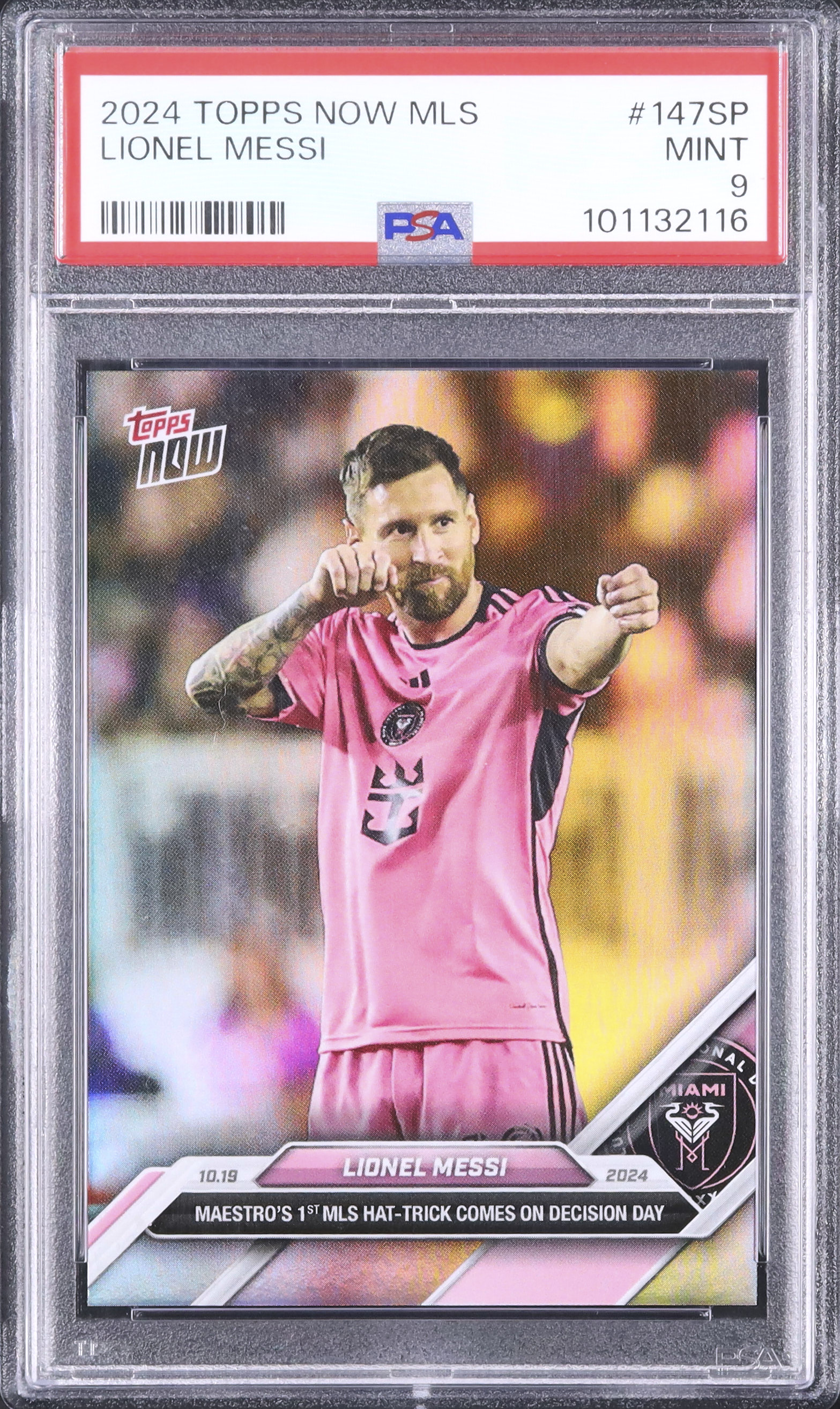 2024 リオネル・メッシ PSA 9 - カルドバ