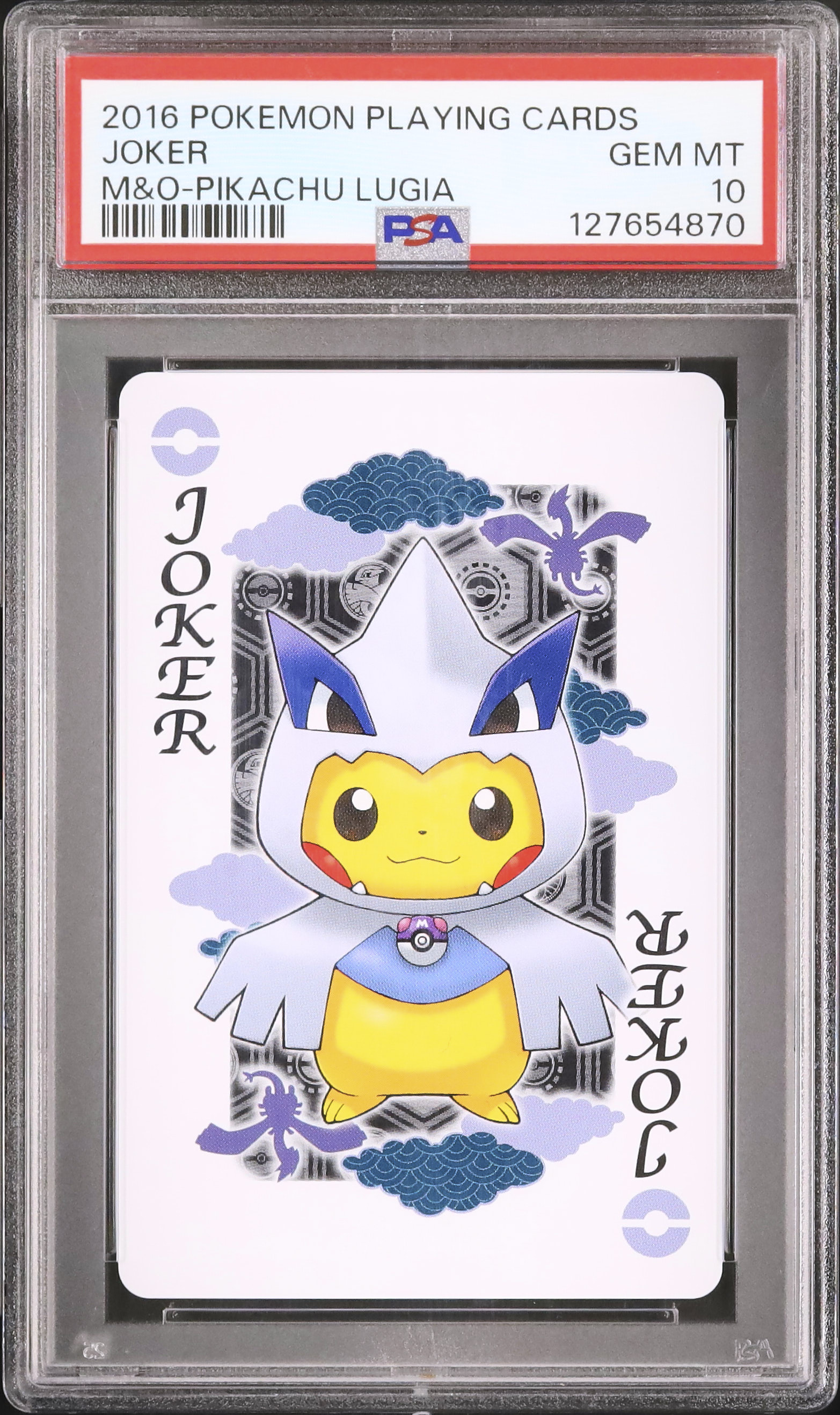 2016 Poncho-Wearing Pikachu(Lugia) PSA 10 - Cardova Japan