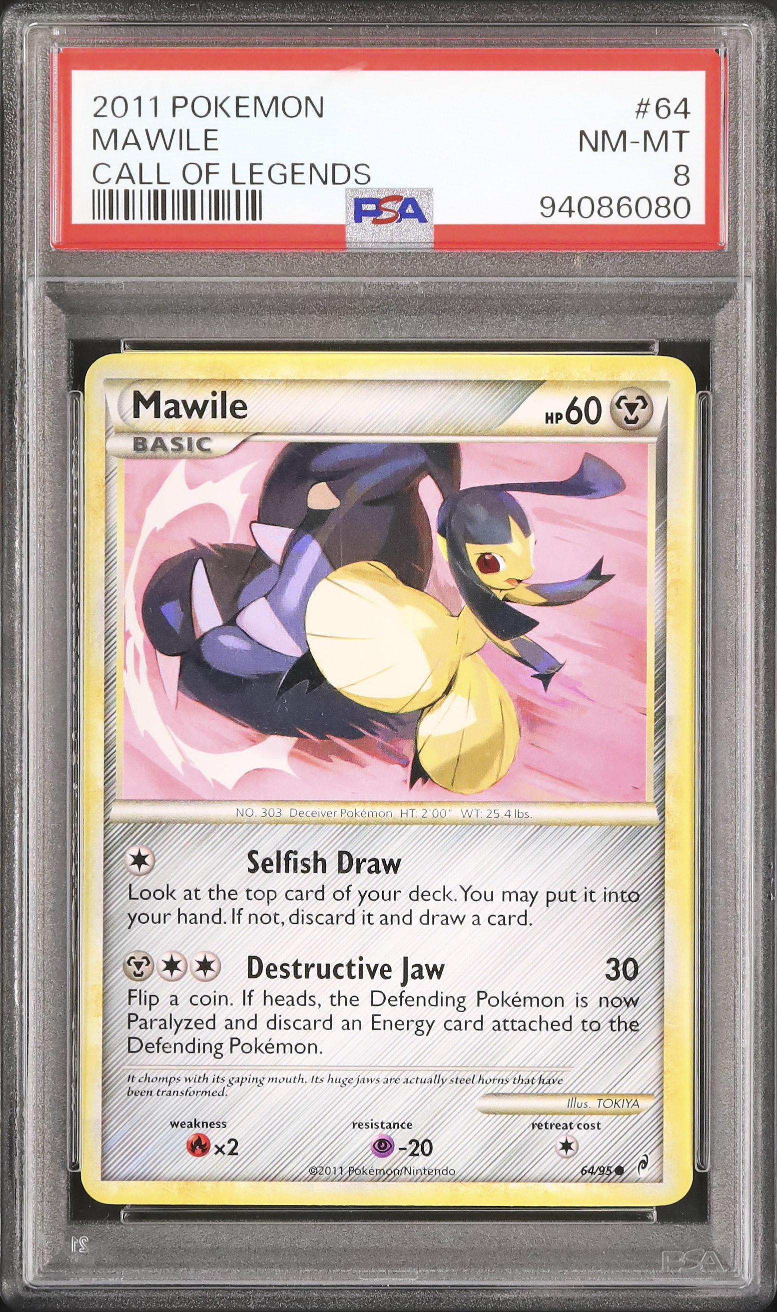 2011 クチート PSA 8 