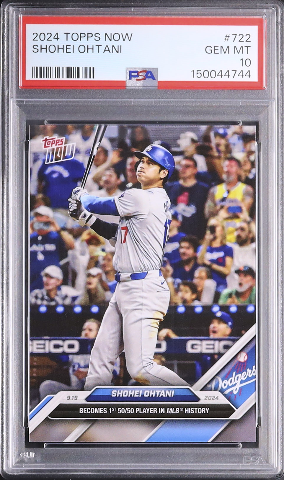 2024 大谷翔平 PSA 10 - カルドバ