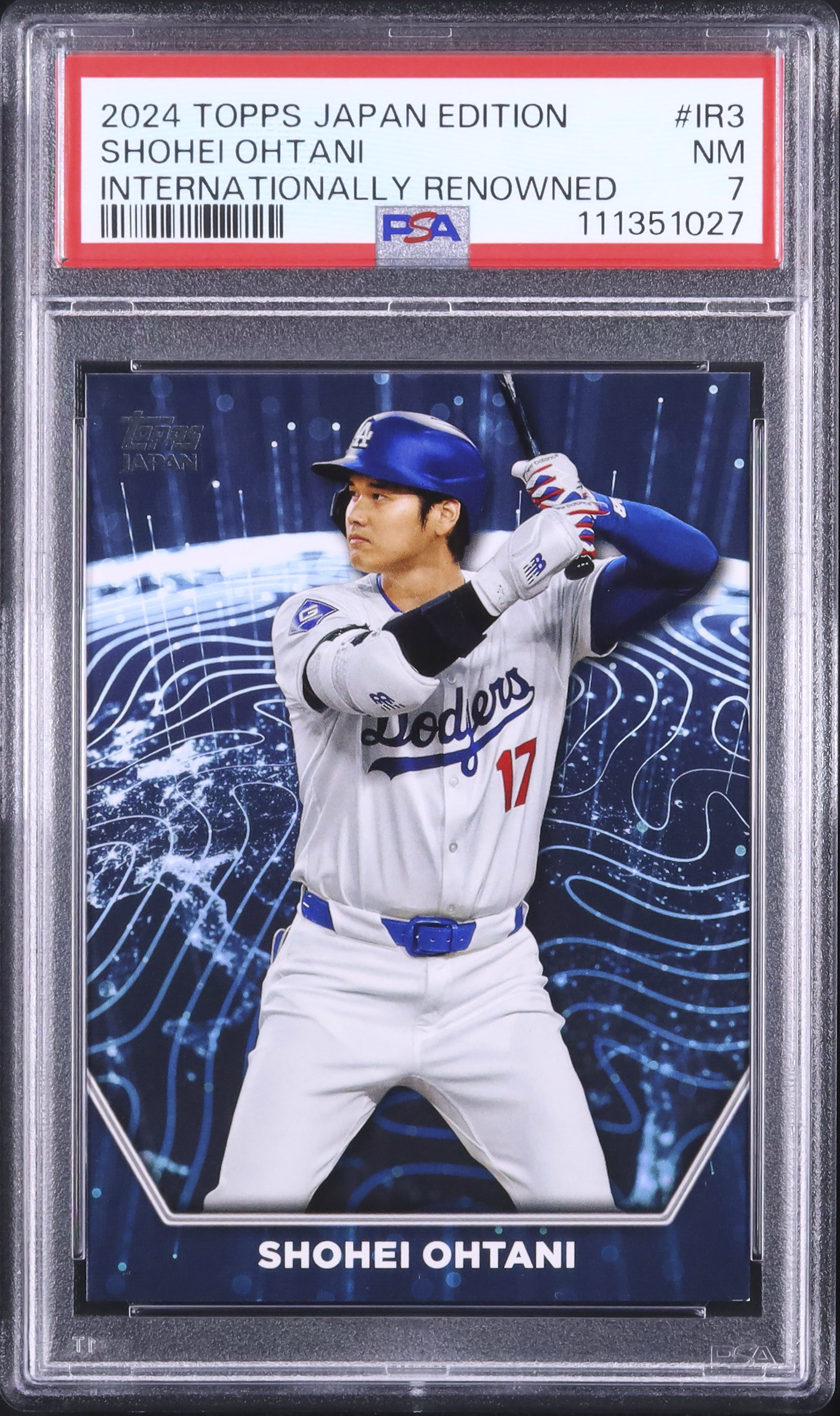 2024 大谷翔平 PSA 7 - カルドバ
