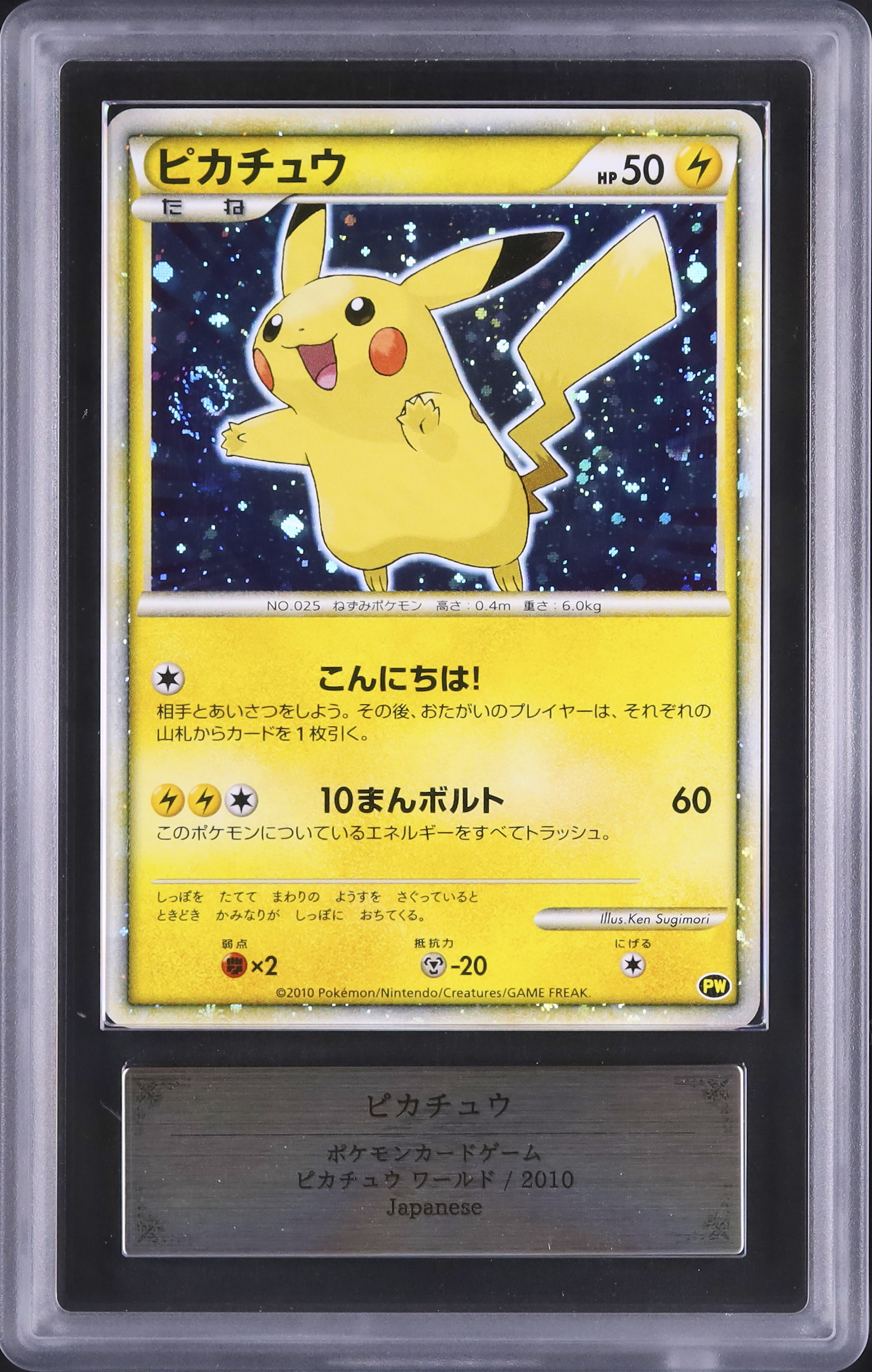 2010 ピカチュウ ARS 10 ホロ - カルドバ