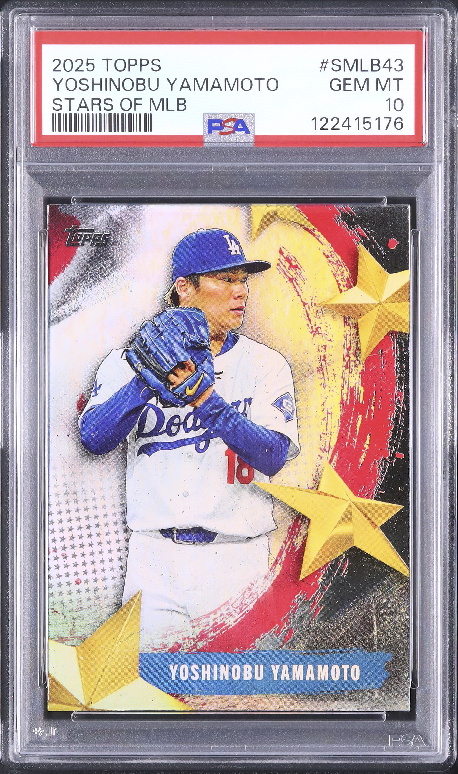 山本由伸 psa10 山本由伸PSA10 美品TOPPS CHROME 2021 初年度