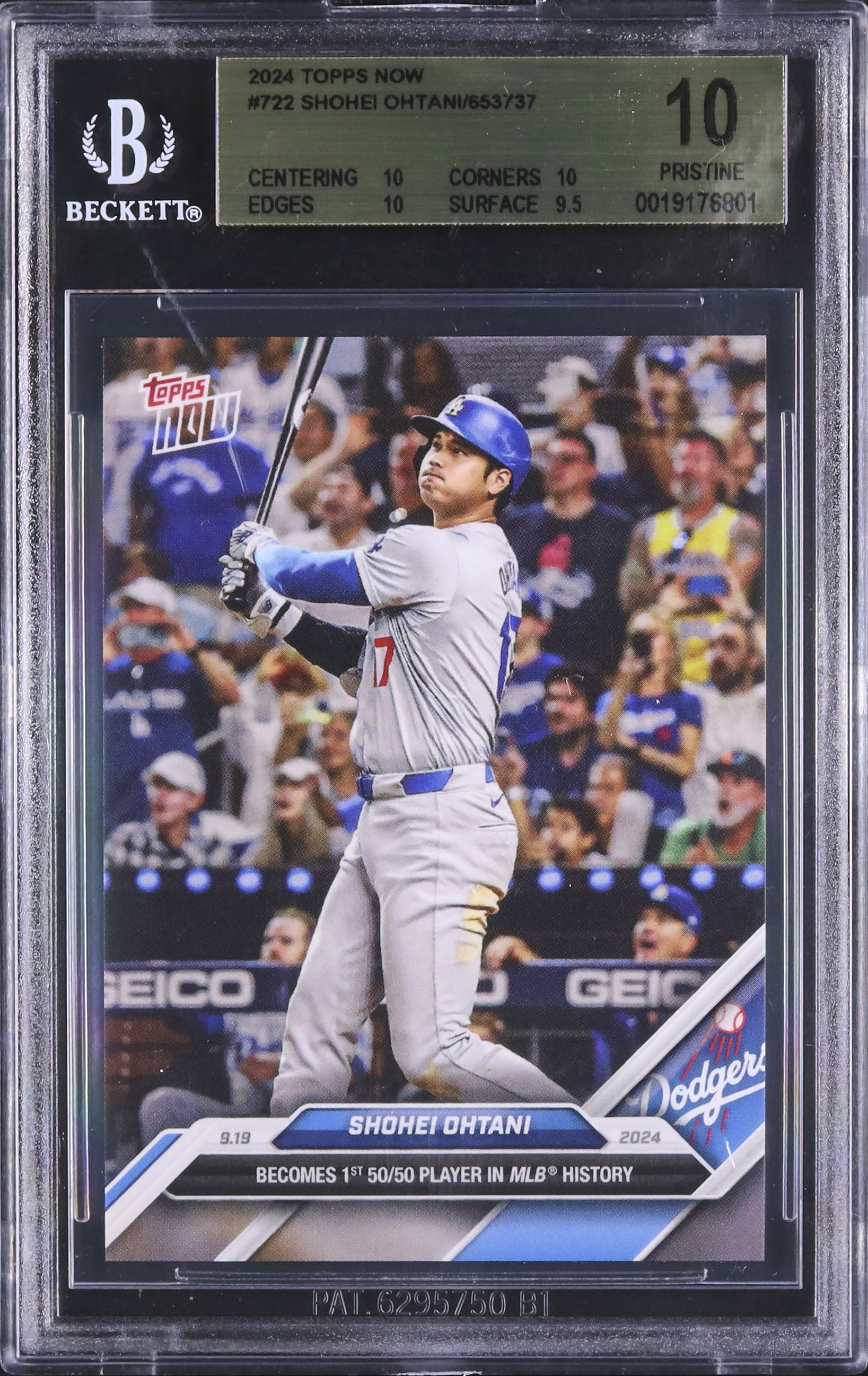 2024 大谷翔平 BGS 10 - カルドバ