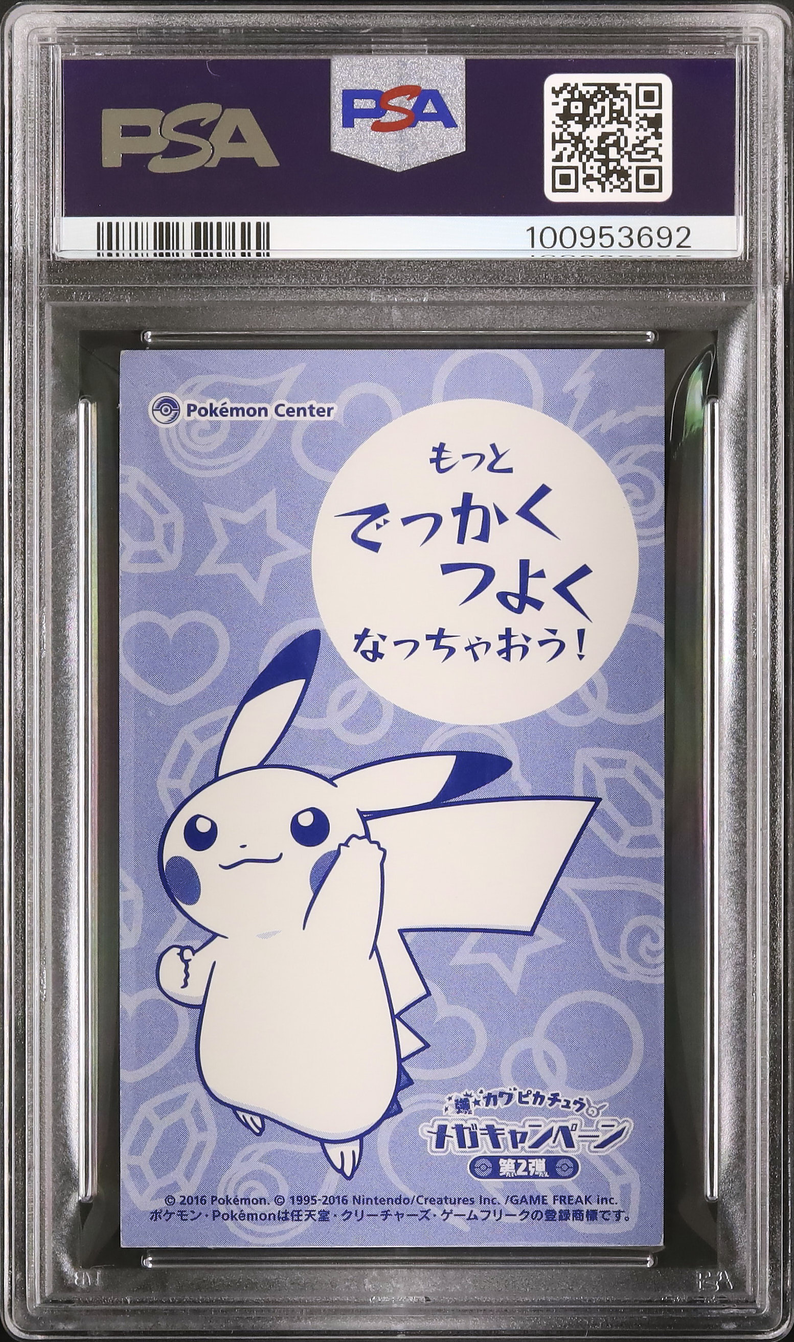 2016 ポンチョを着たピカチュウ (メガリザードンX) PSA 7 - カルドバ