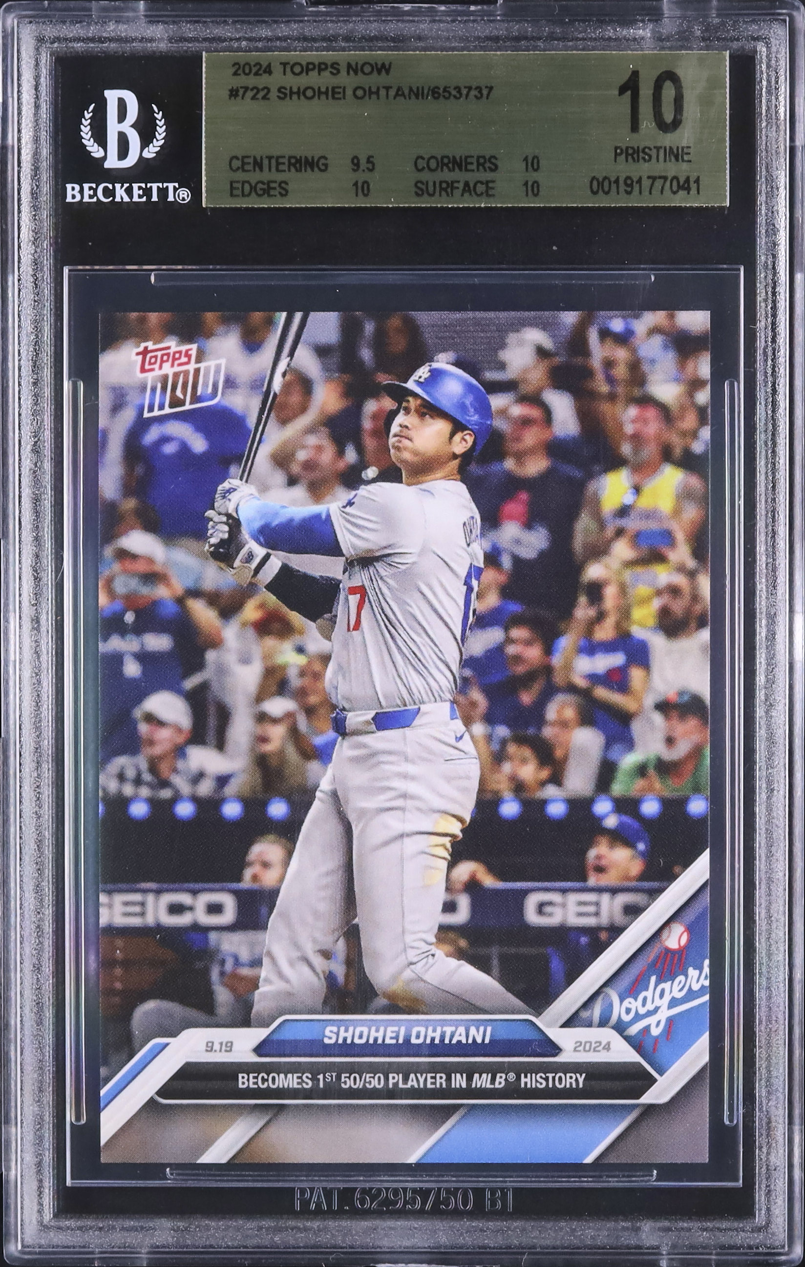 2024 大谷翔平 BGS 10 - カルドバ