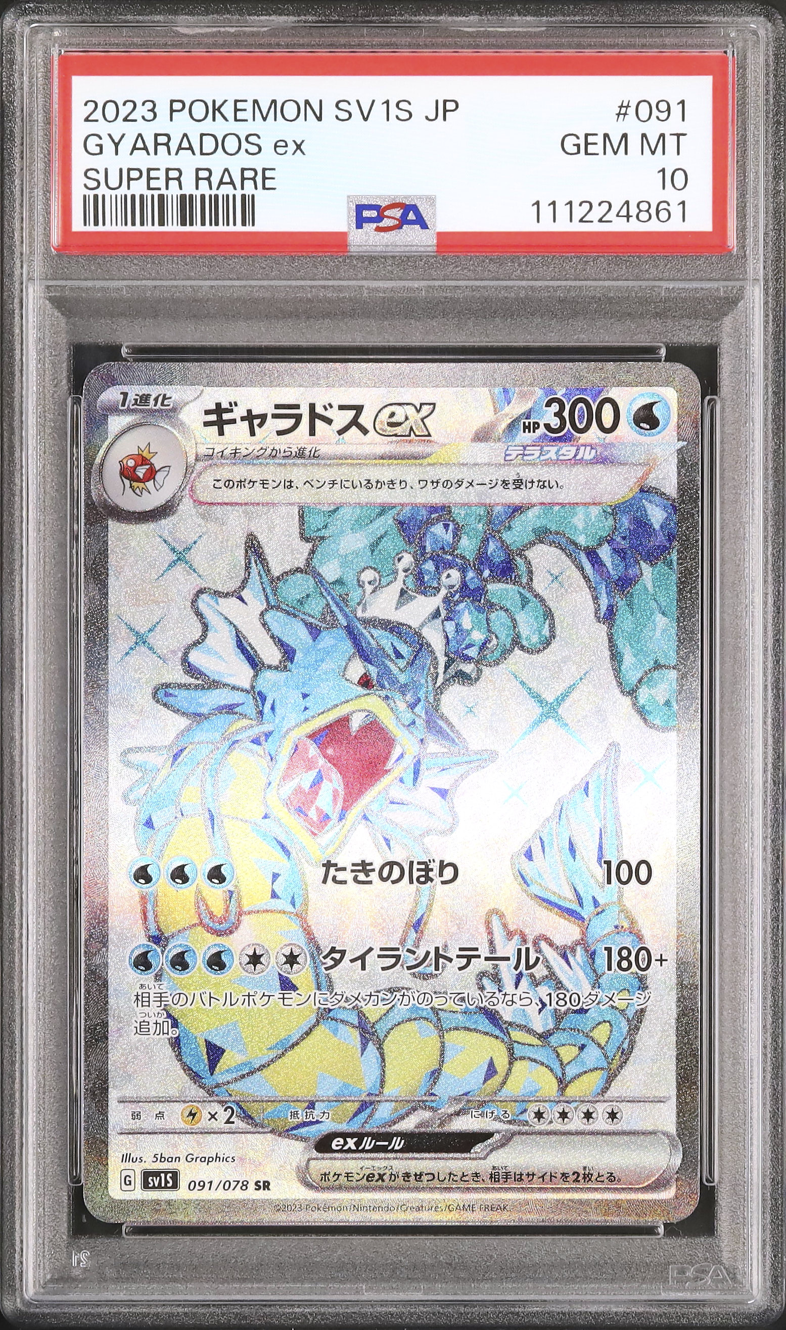 PSA10 ギャラドスEX SR 1ED 色違い ギャラドス ex sr商品一覧（ポケモンカード） – トレカ（TCG）通販