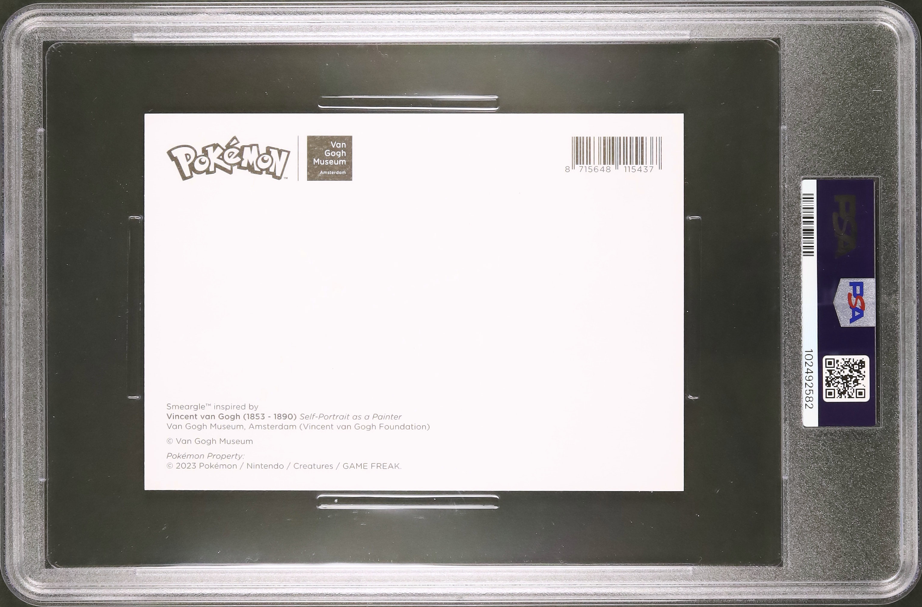 PSA10 ゴッホ　ドーブル　ポストカード PSA10 ゴッホドーブルポストカード