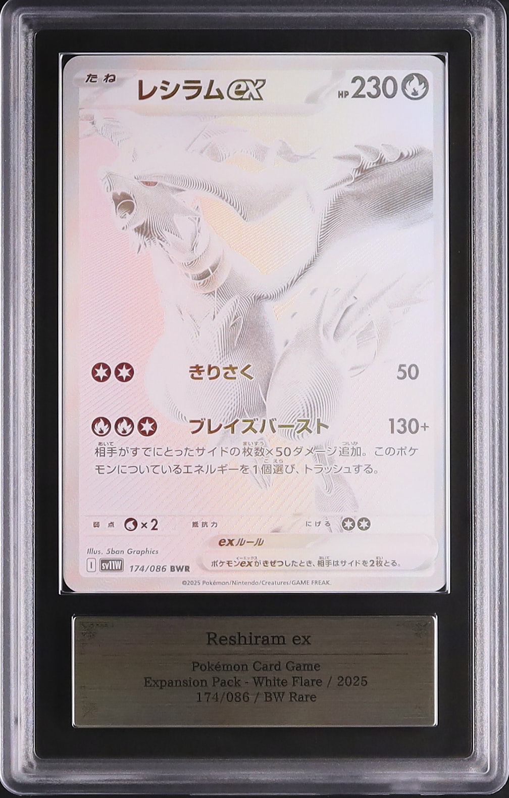 ポケモンカード レシラム ex 2025 2025 レシラムex ARS 9 - カルドバ