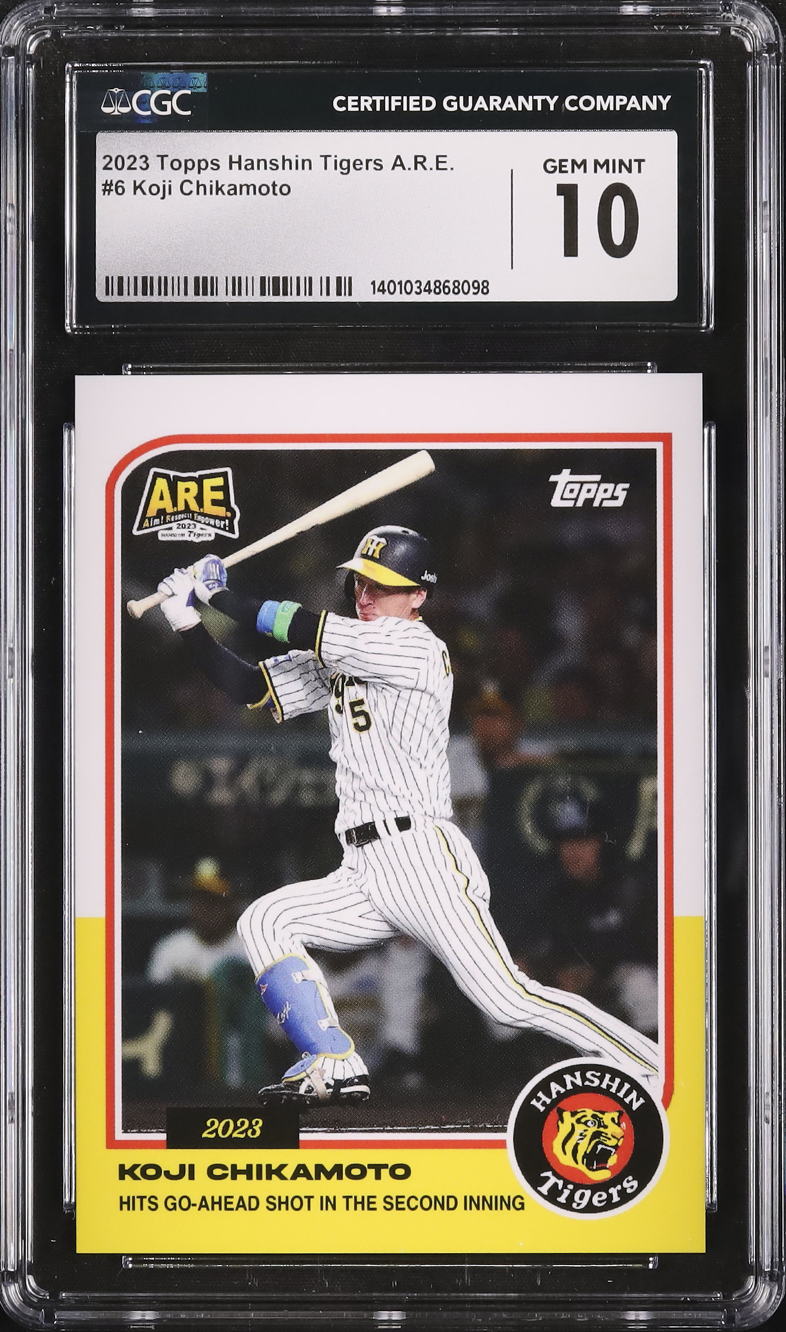 2023 Koji Chikamoto CGC 10 - Cardova Japan