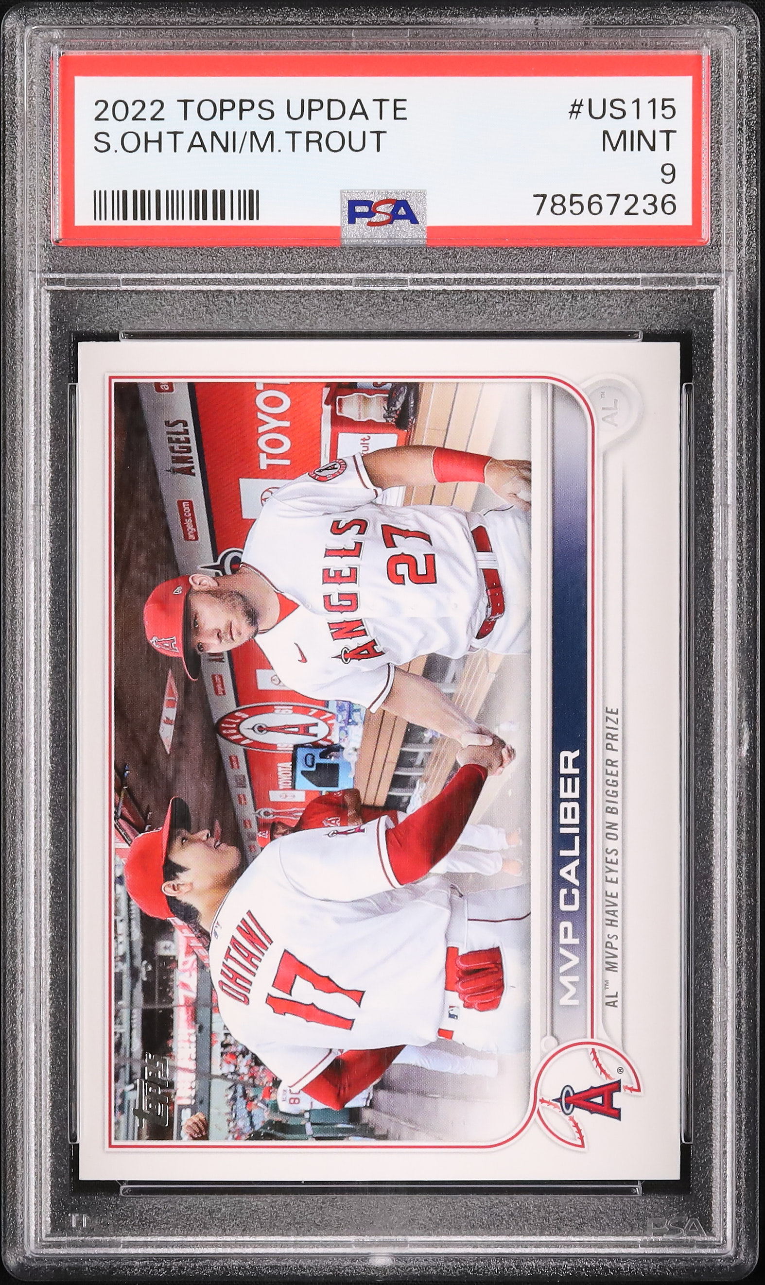 大谷翔平/マイク・トラウト2022 TOPPS UPDATE ALLSTAR 大谷翔平/マイク・トラウト2022 TOPPS UPDATE ALLSTAR