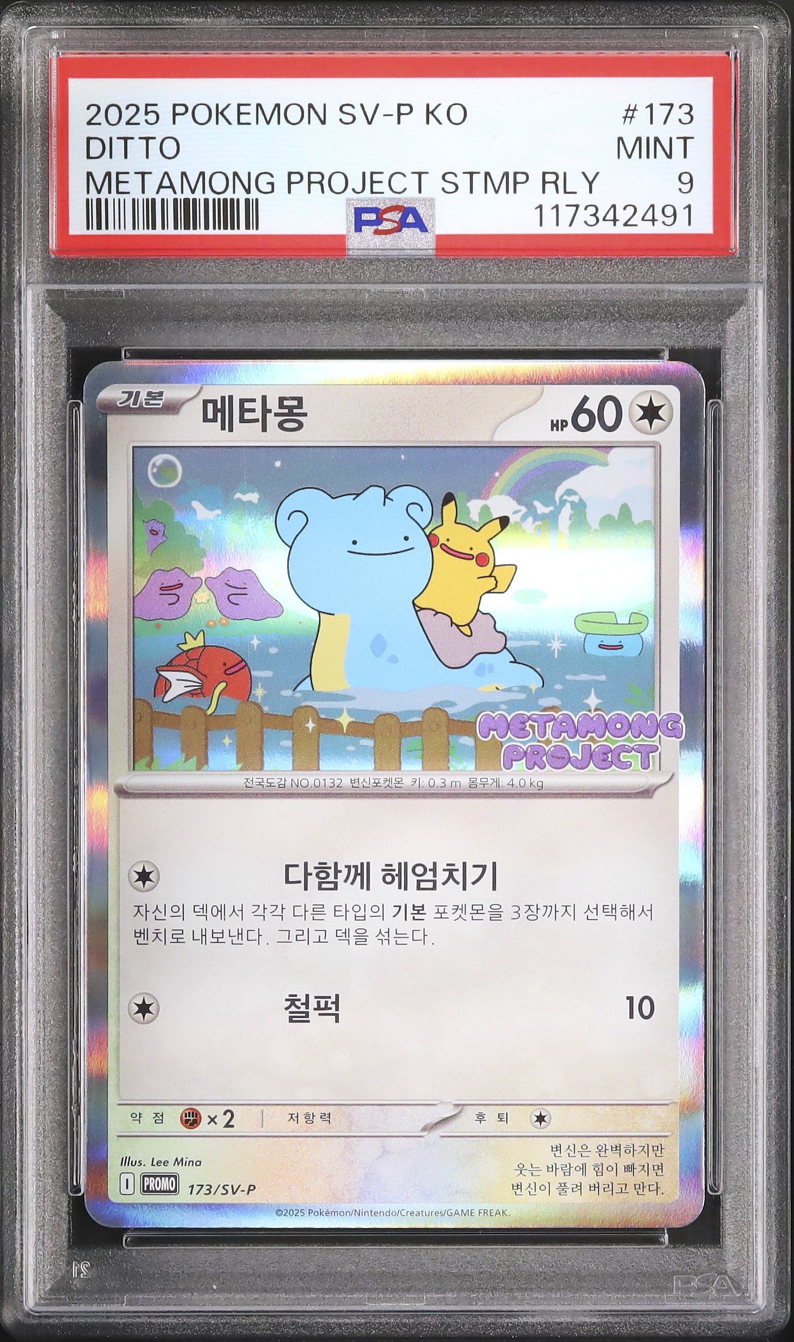 2025 メタモン PSA 9 - カルドバ
